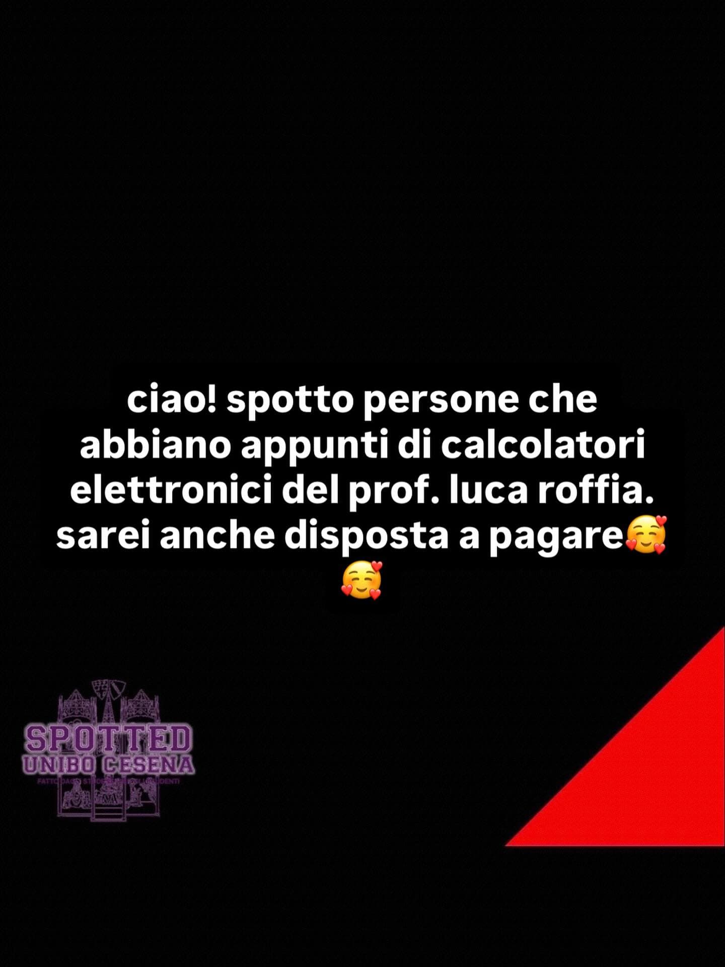 Post: #spotted #Cesena #unibo #cesenaspotted