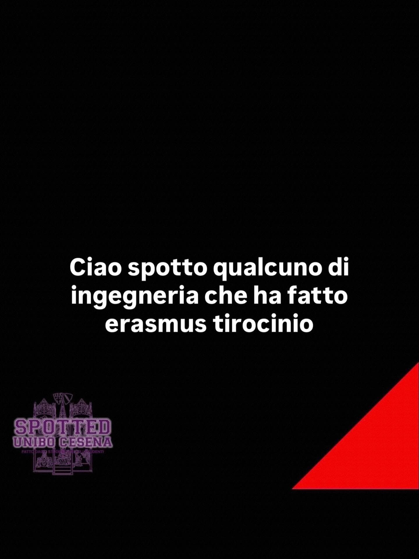 Post: #spotted #Cesena #unibo #cesenaspotted