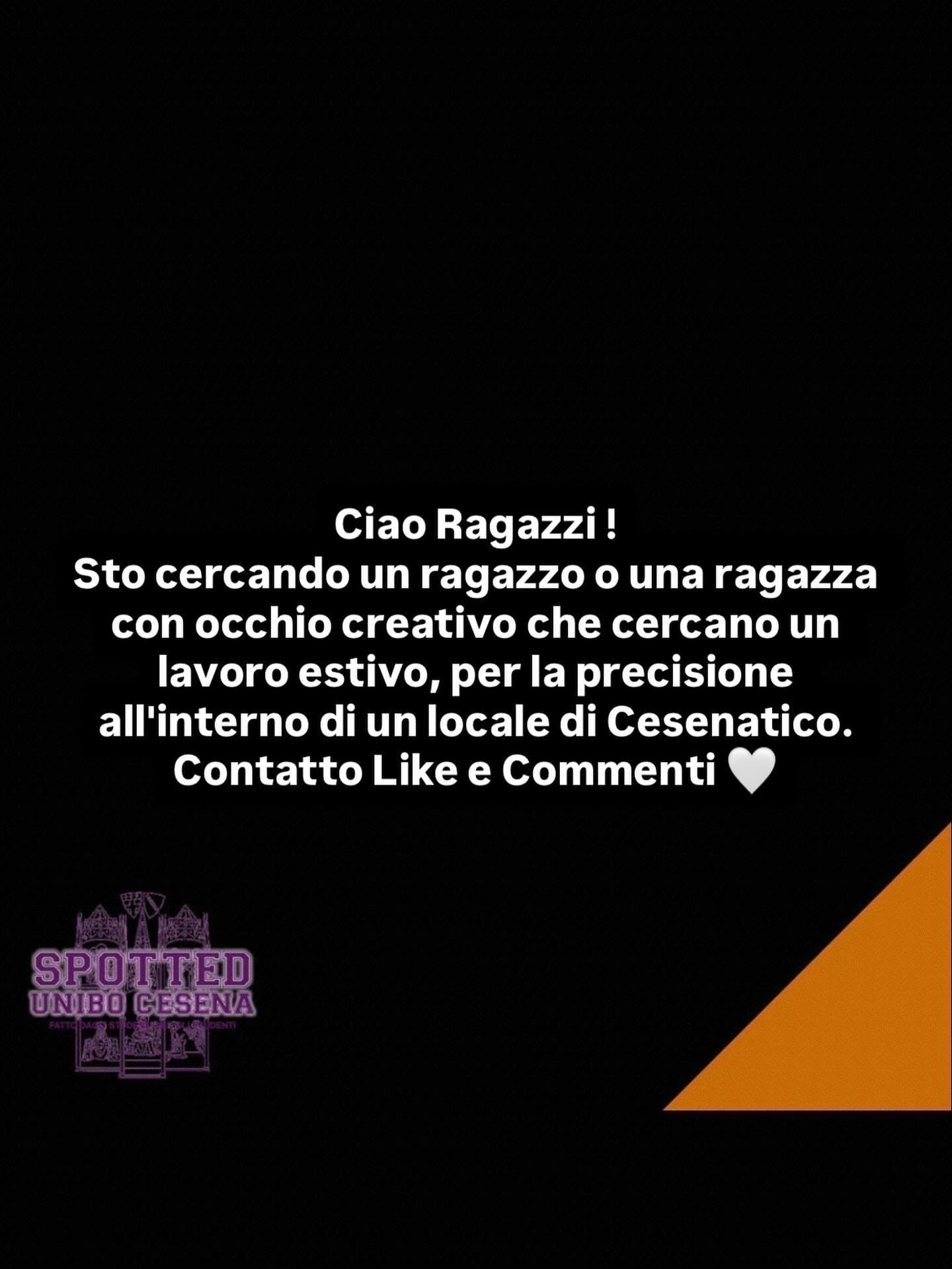 Post: #spotted #Cesena #unibo #cesenaspotted