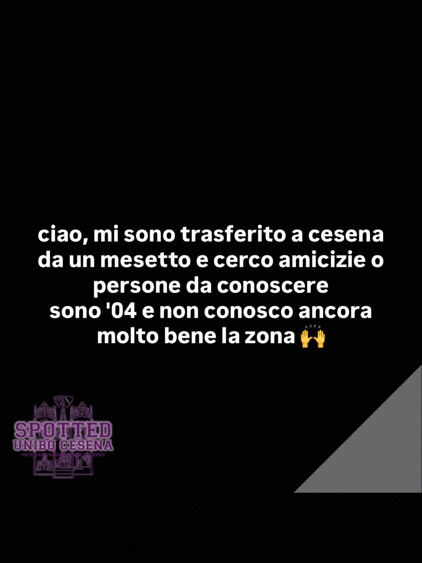 Post: #spotted #Cesena #unibo #cesenaspotted