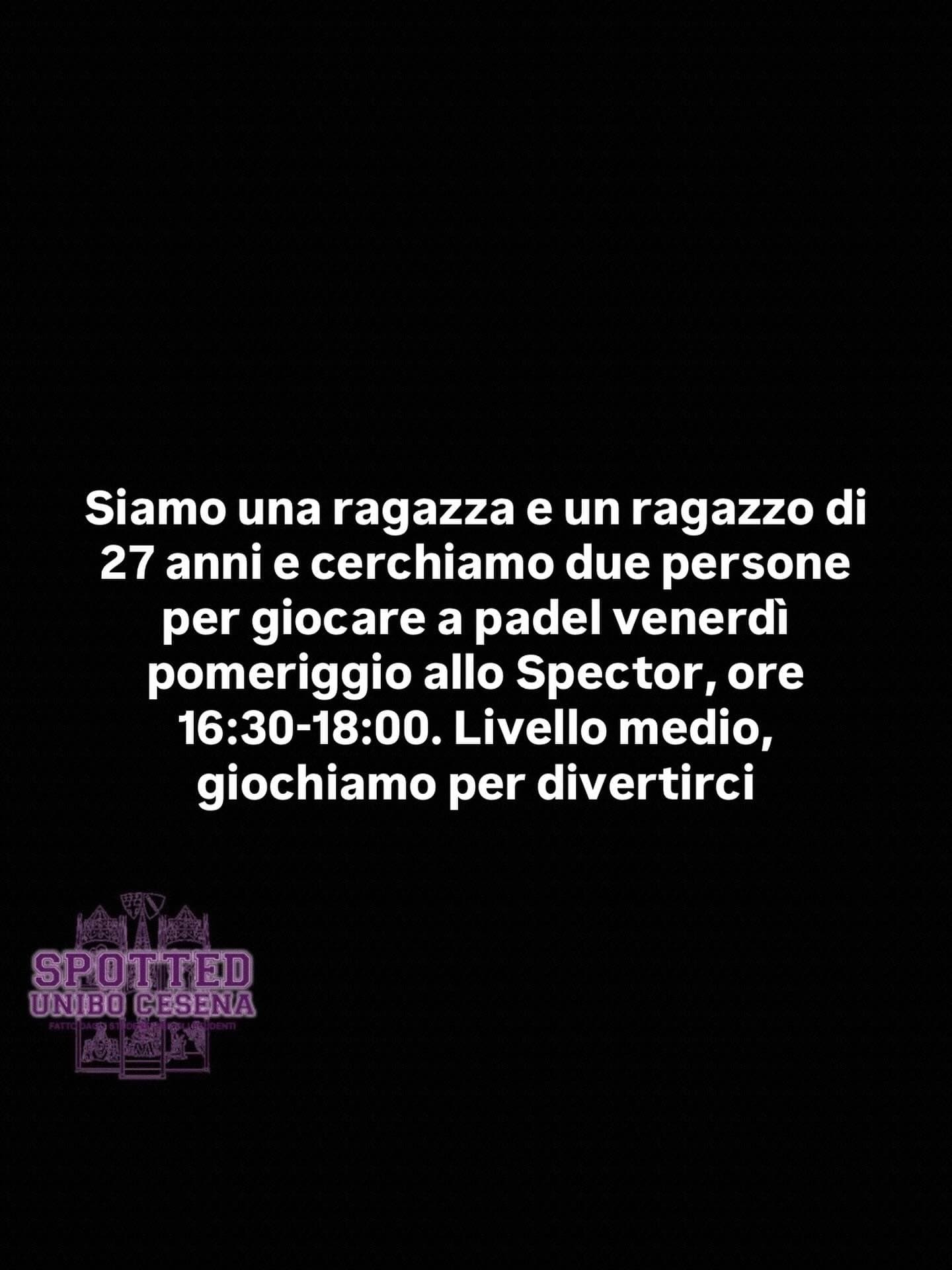 Post: #spotted #Cesena #unibo #cesenaspotted