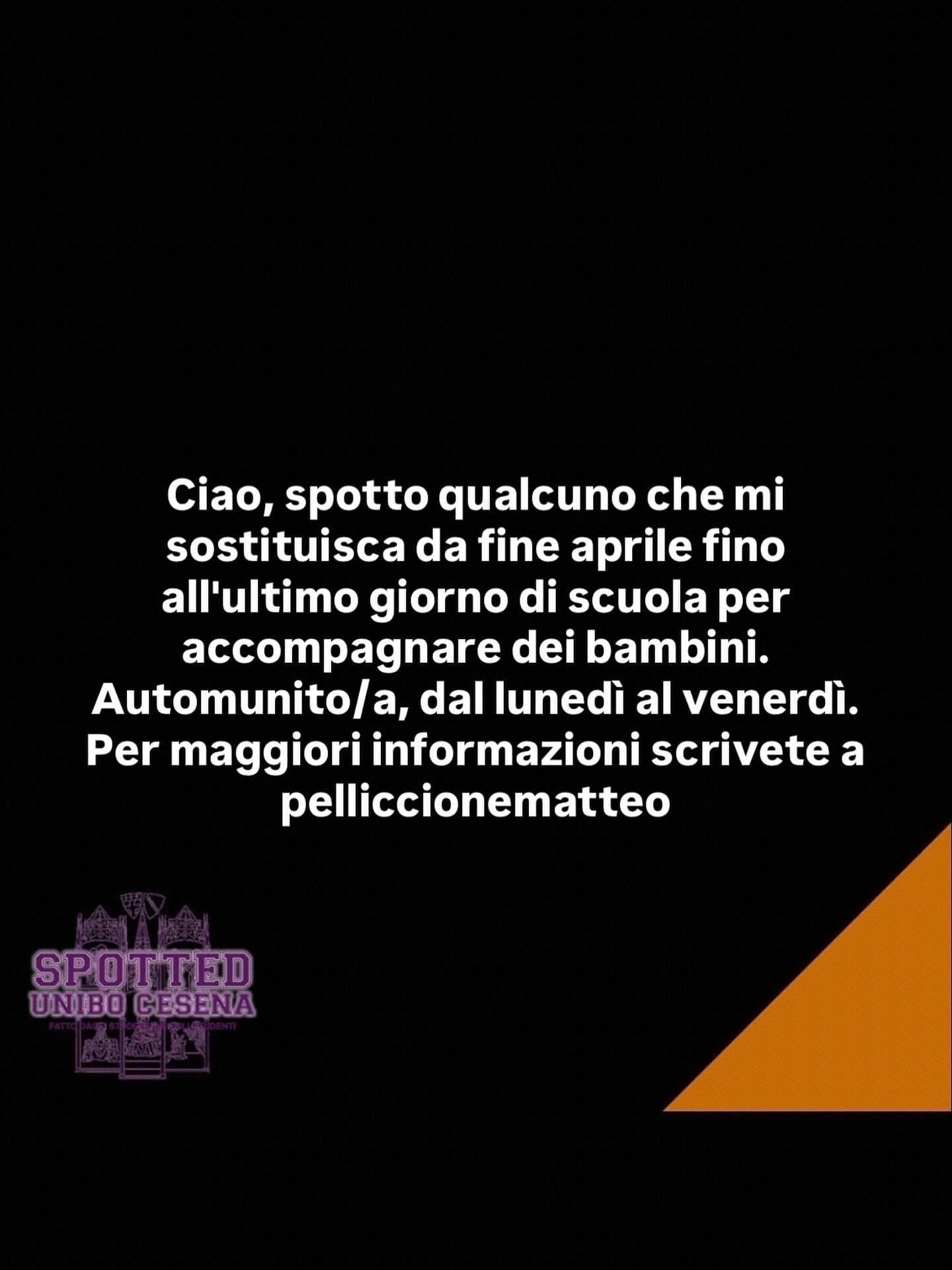 Post: #spotted #Cesena #unibo #cesenaspotted
