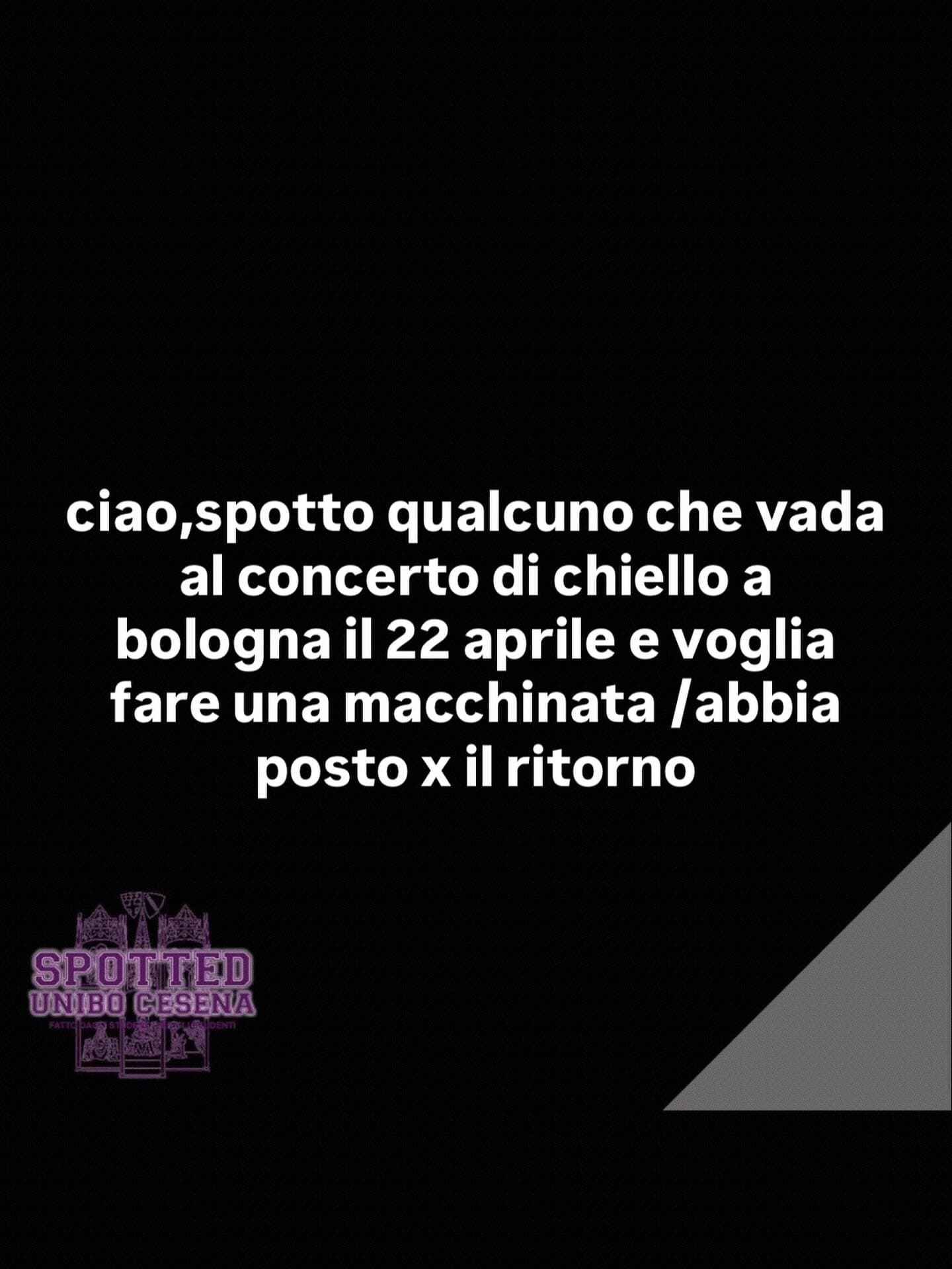 Post: #spotted #Cesena #unibo #cesenaspotted