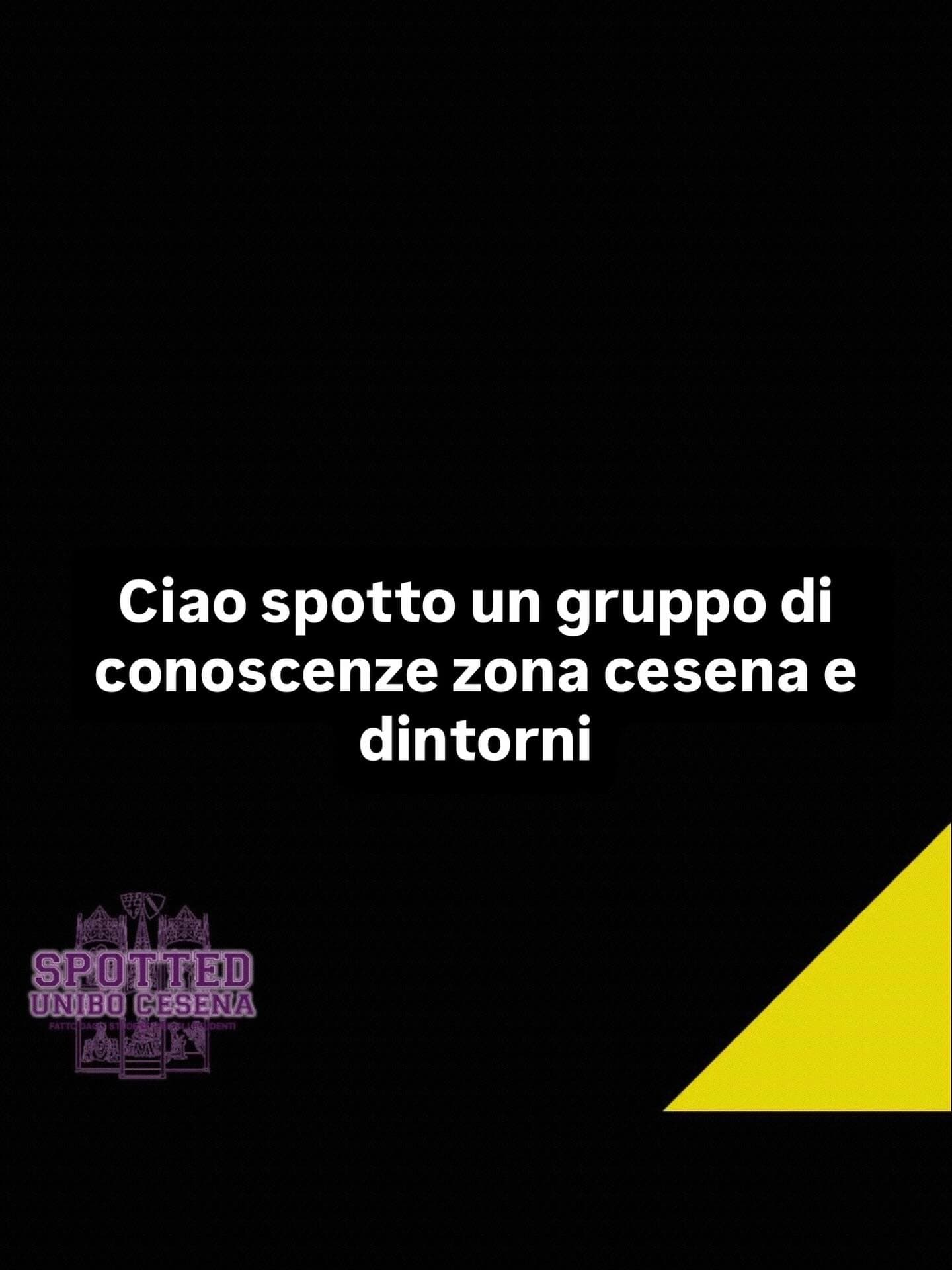 Post: #spotted #Cesena #unibo #cesenaspotted