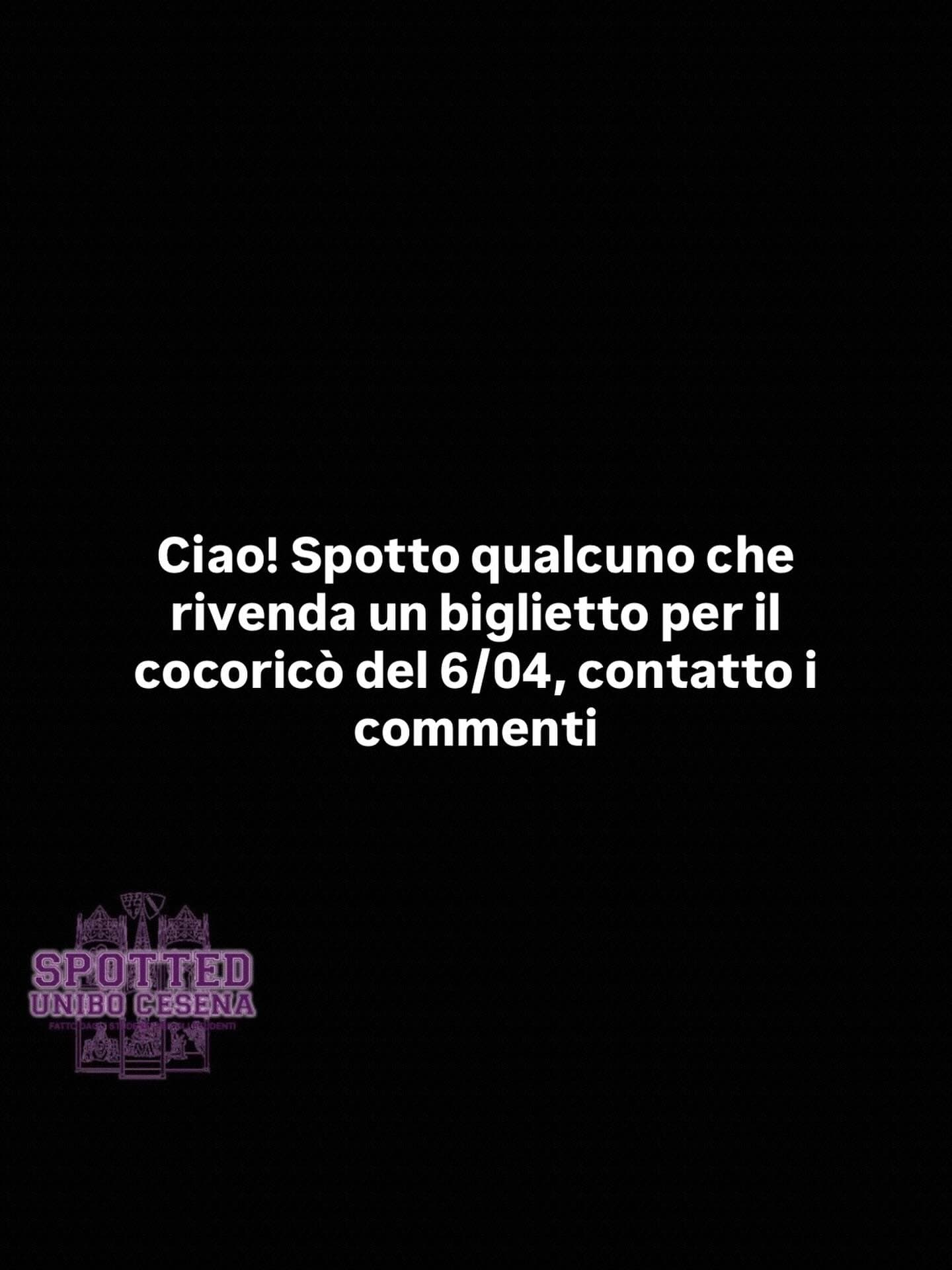 Post: #spotted #Cesena #unibo #cesenaspotted
