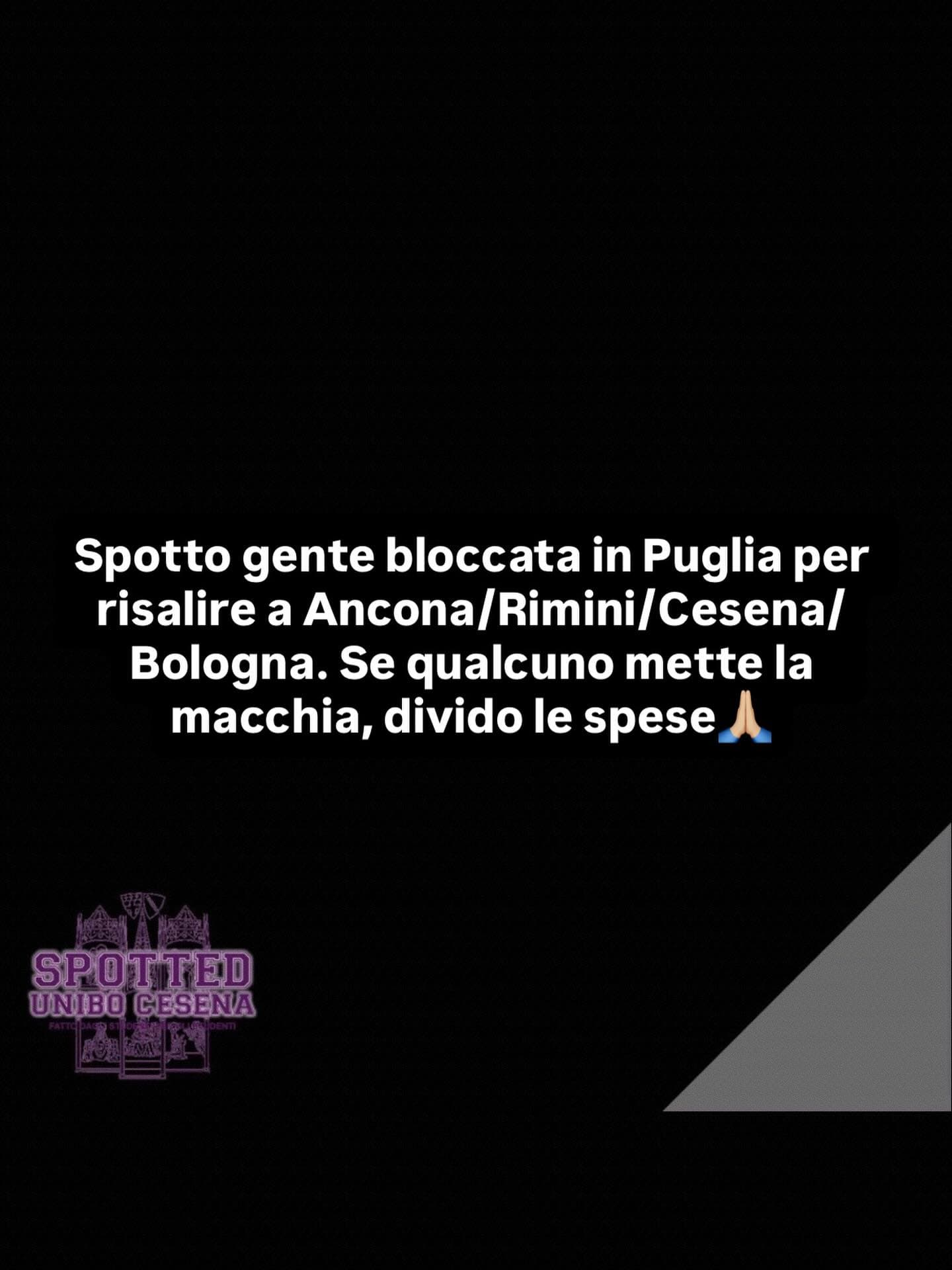 Post: #spotted #Cesena #unibo #cesenaspotted