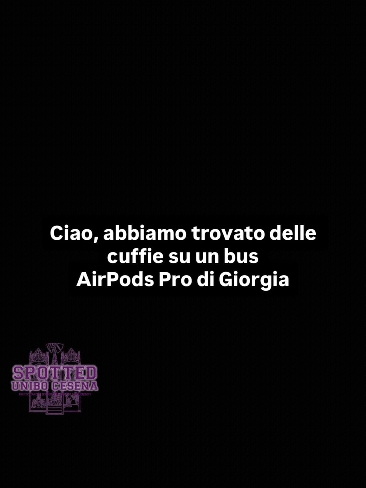 Post: #spotted #Cesena #unibo #cesenaspotted