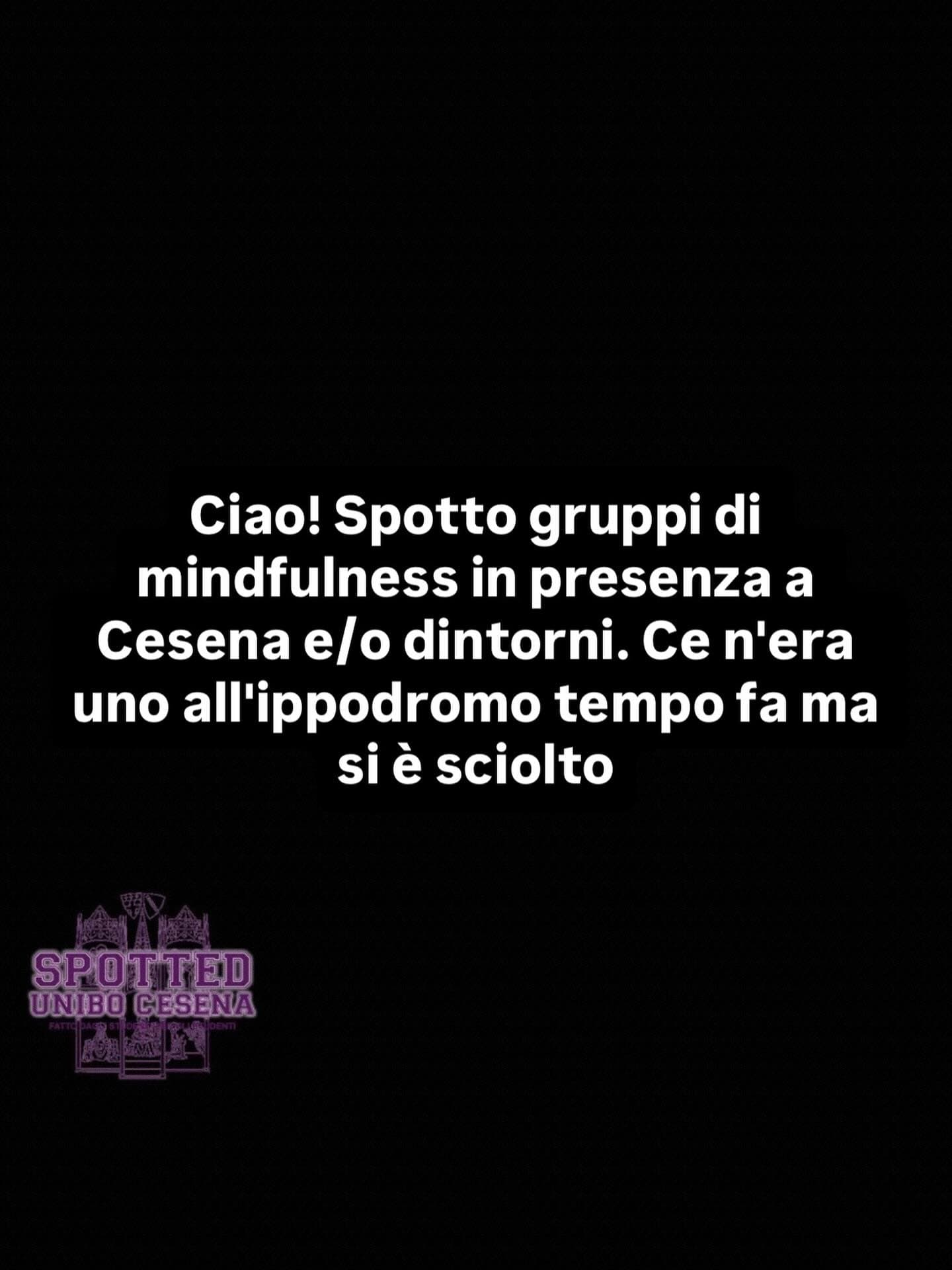 Post: #spotted #Cesena #unibo #cesenaspotted