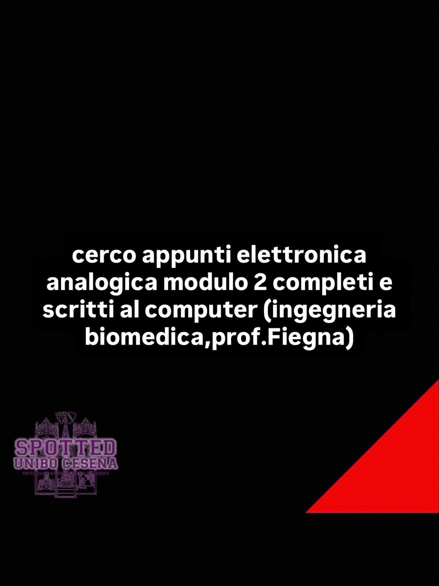 Post: #spotted #Cesena #unibo #cesenaspotted