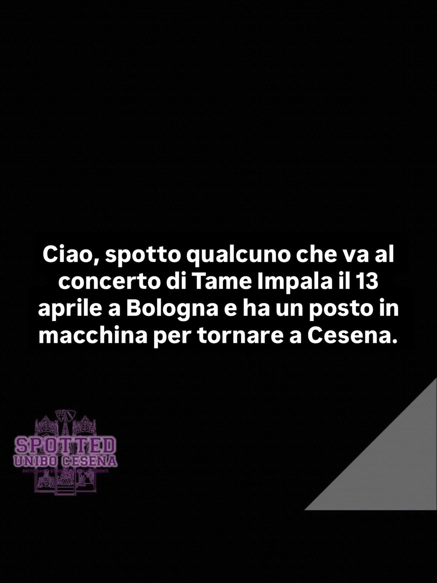 Post: #spotted #Cesena #unibo #cesenaspotted