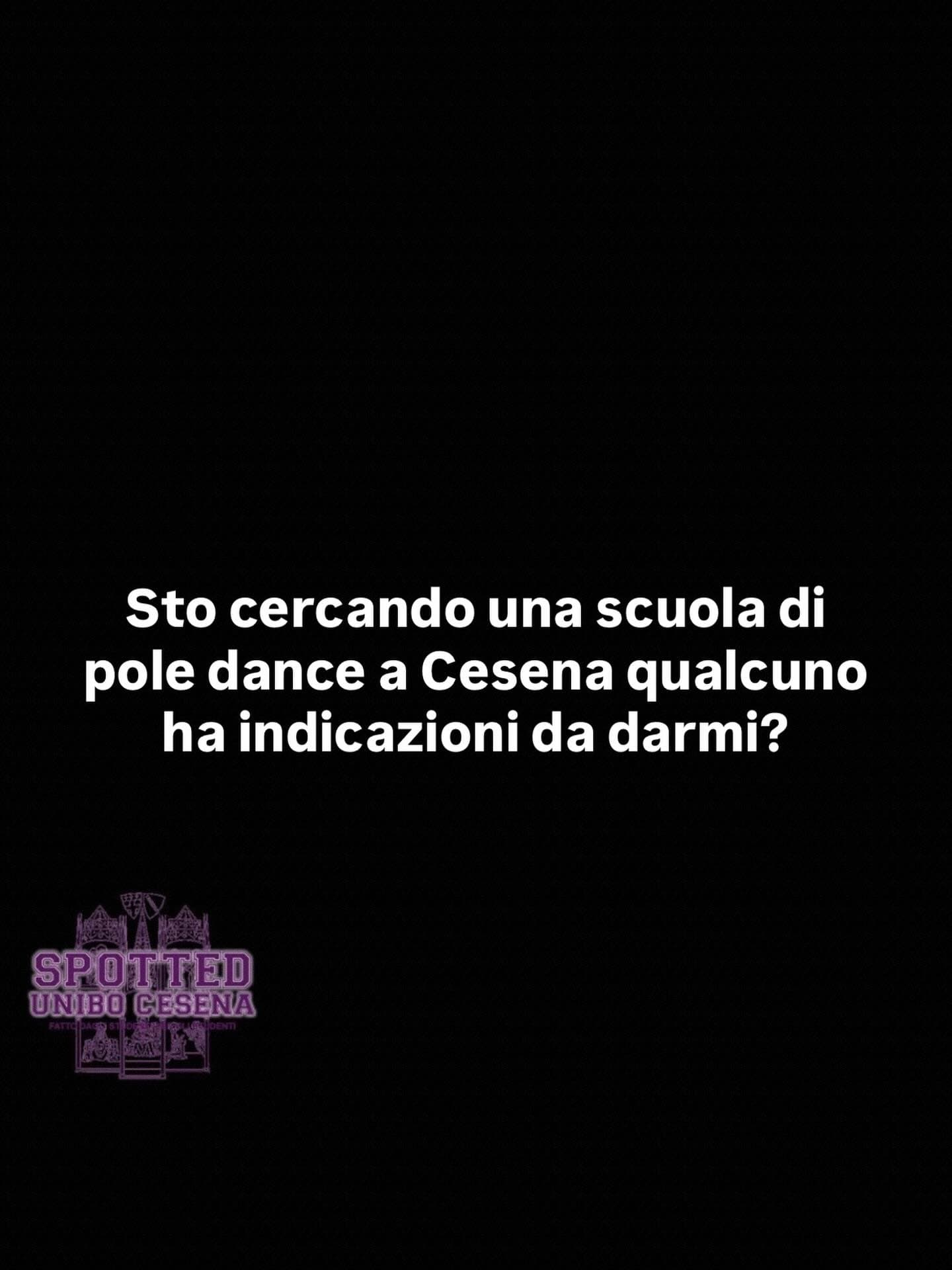 Post: #spotted #Cesena #unibo #cesenaspotted
