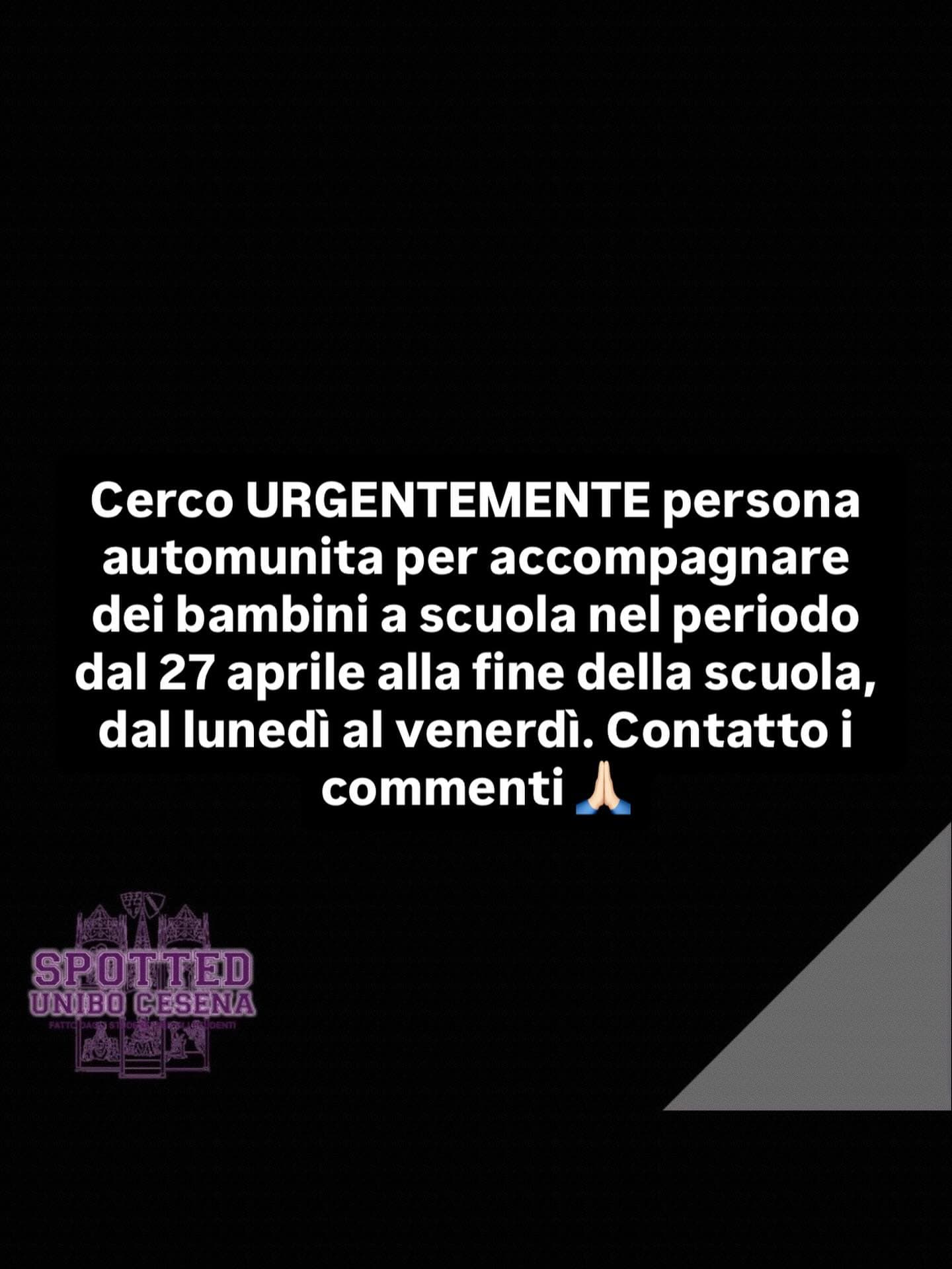 Post: #spotted #Cesena #unibo #cesenaspotted