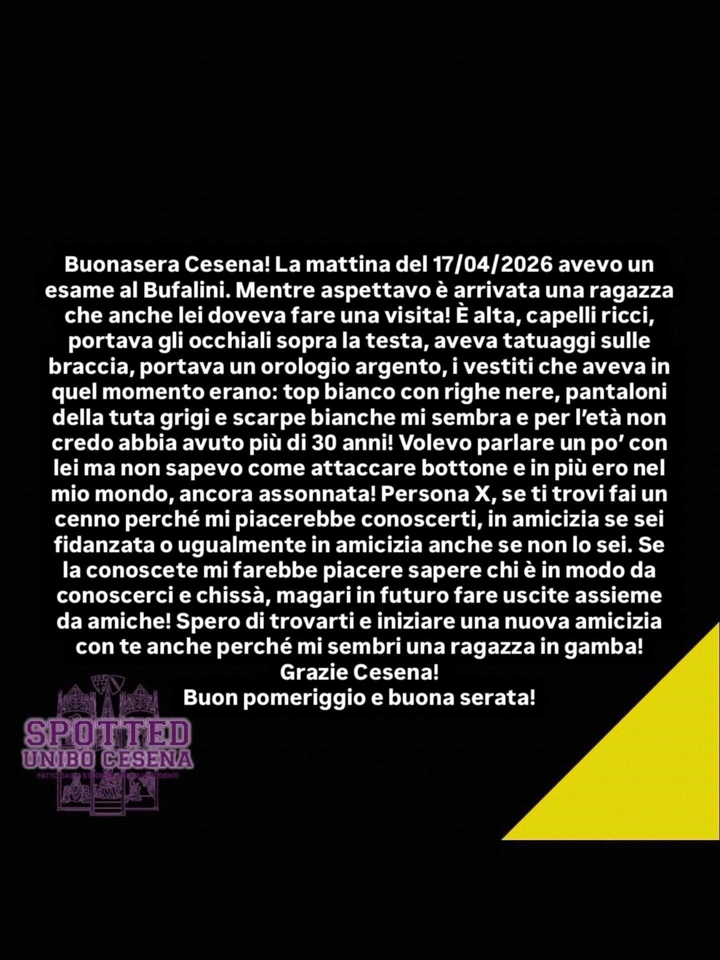 Post: #spotted #Cesena #unibo #cesenaspotted