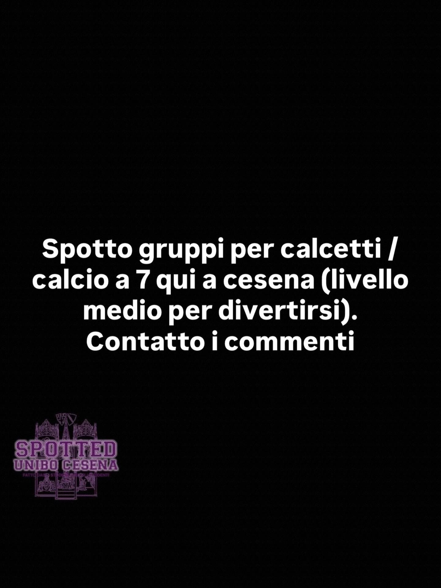 Post: #spotted #Cesena #unibo #cesenaspotted