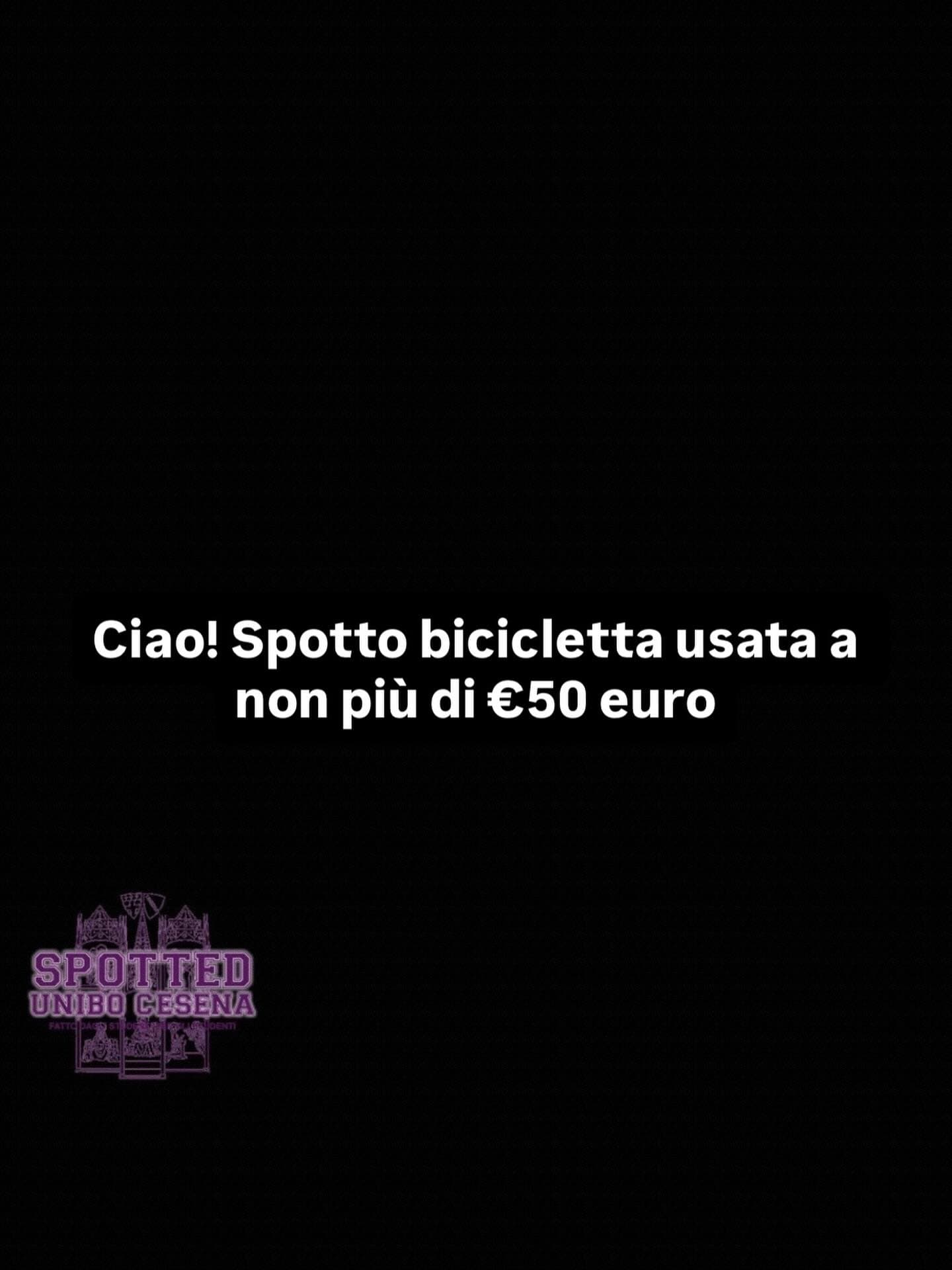Post: Ricordiamo la nostra bacheca ✌️ #spotted #Cesena #unibo #cesenaspotted
