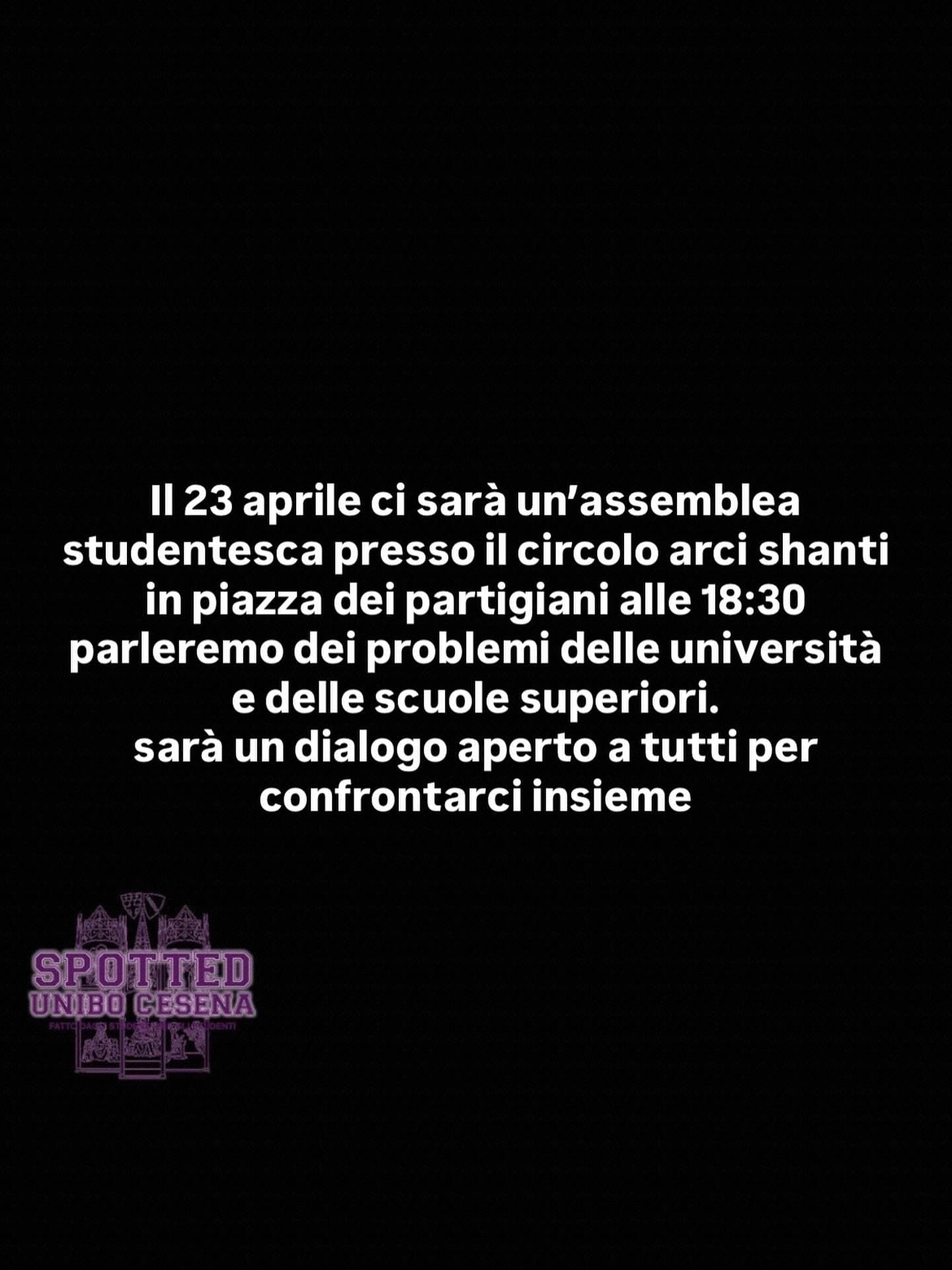 Post: #spotted #Cesena #unibo #cesenaspotted