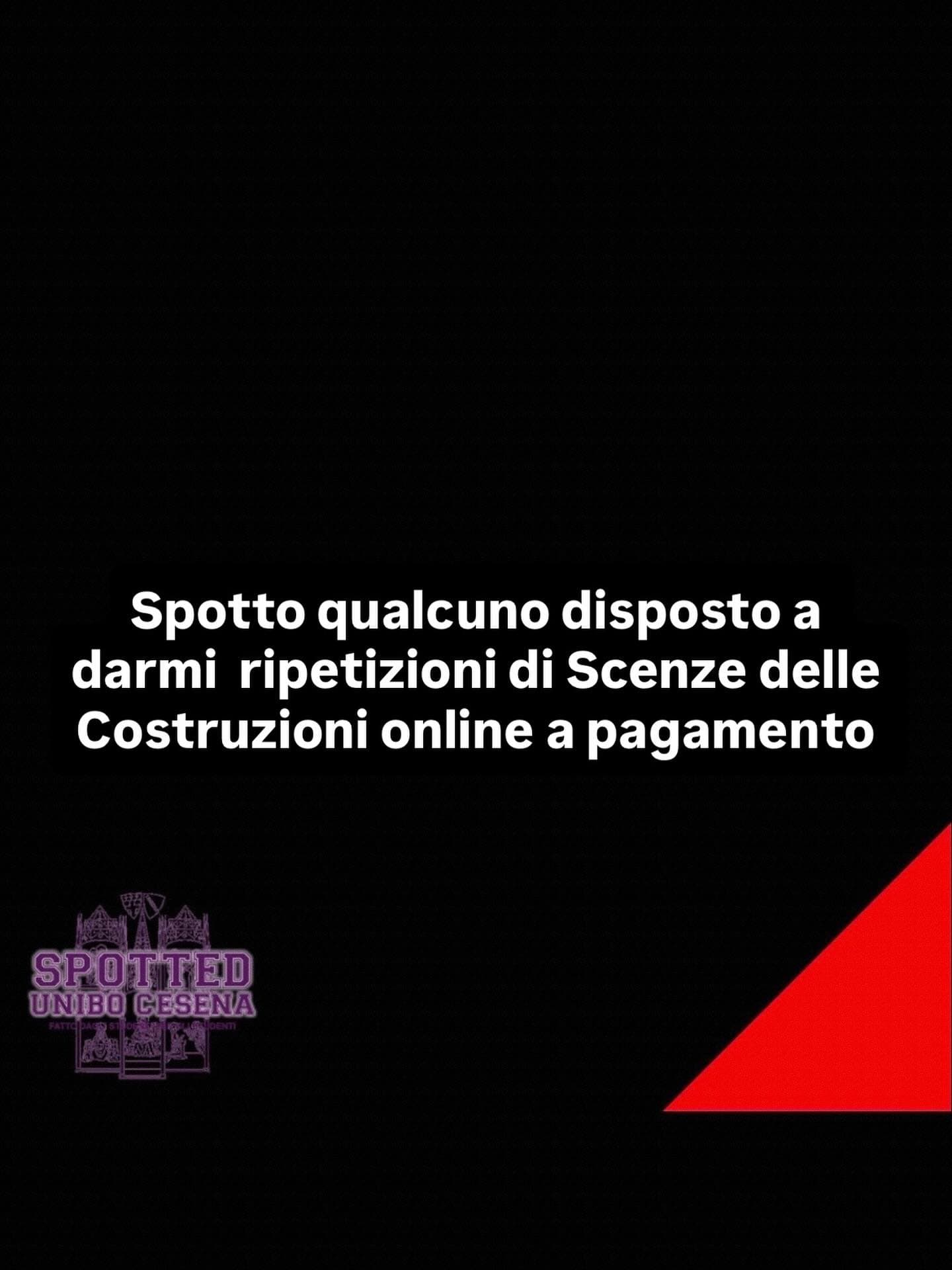 Post: #spotted #Cesena #unibo #cesenaspotted
