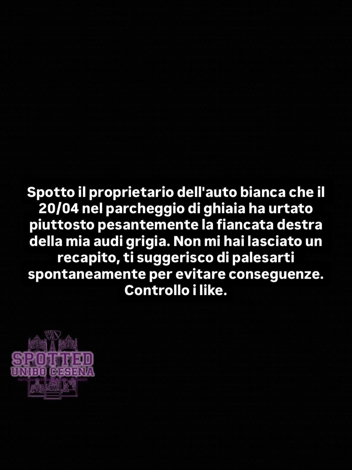 Post: #spotted #Cesena #unibo #cesenaspotted