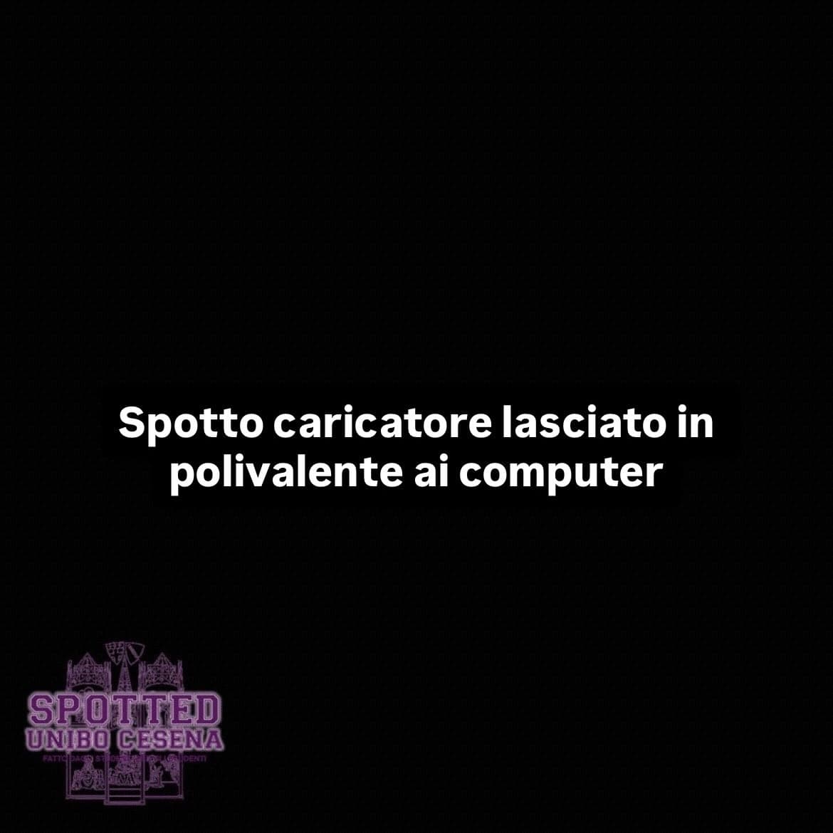 Post: #spotted #Cesena #unibo #cesenaspotted