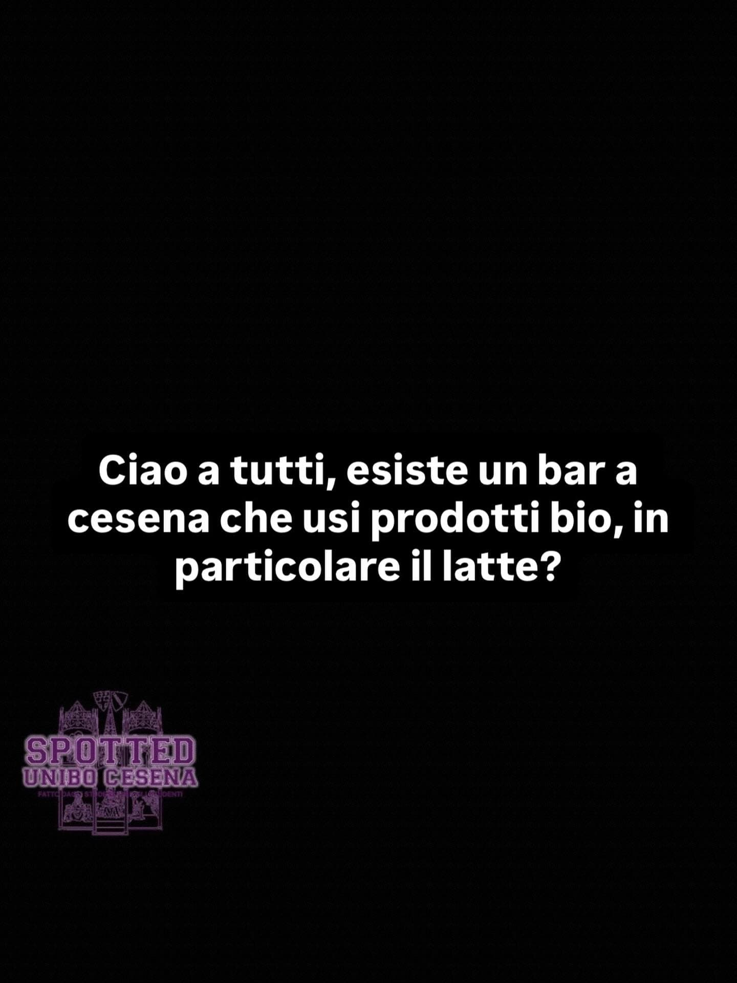 Post: #spotted #Cesena #unibo #cesenaspotted