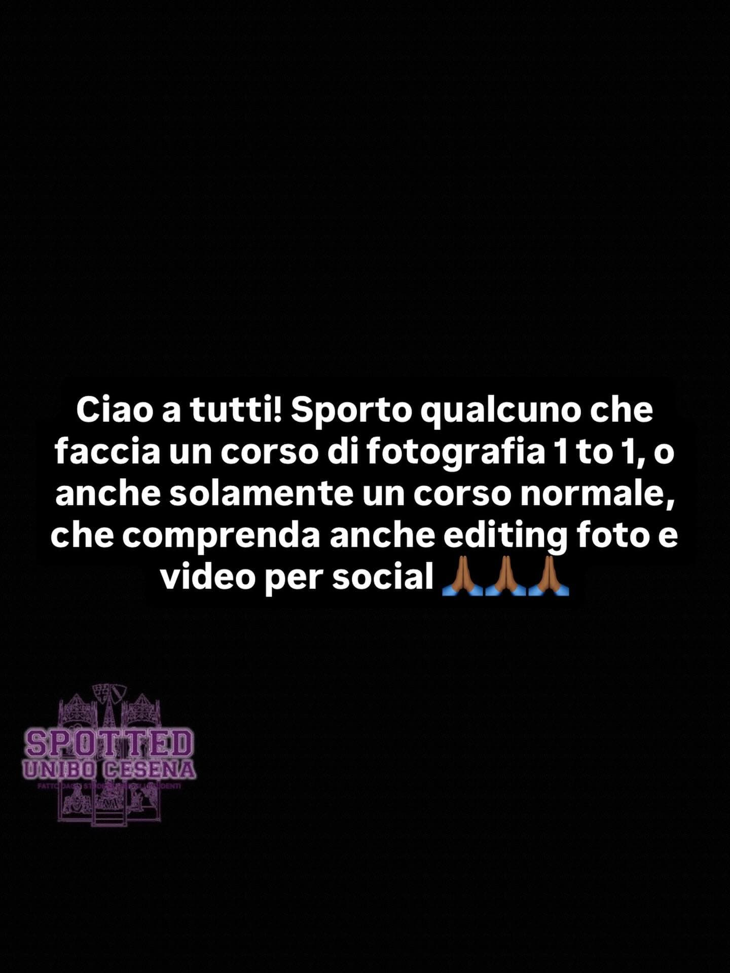 Post: #spotted #Cesena #unibo #cesenaspotted