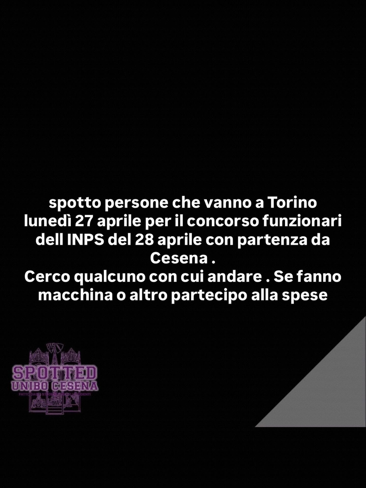 Post: #spotted #Cesena #unibo #cesenaspotted