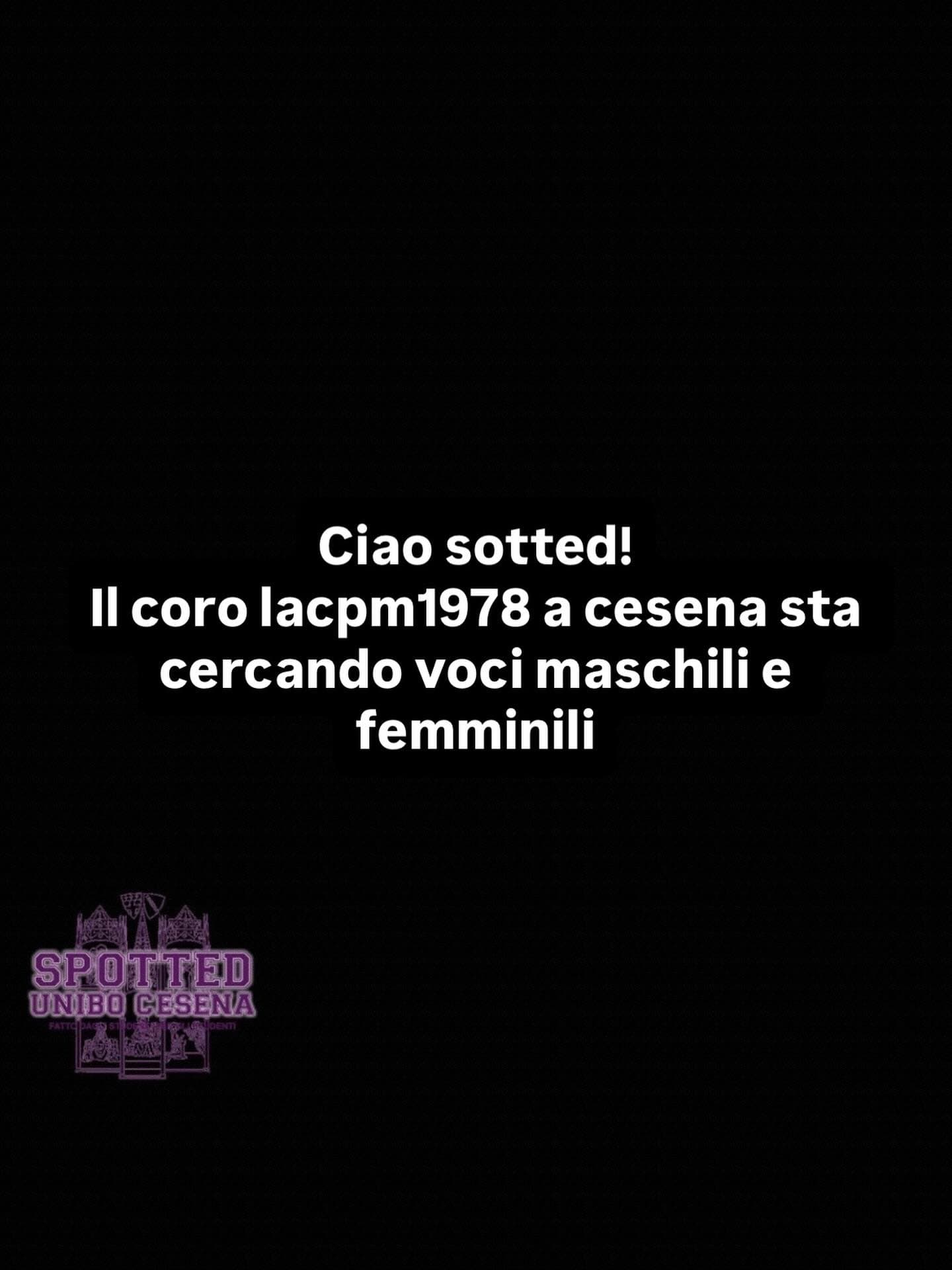 Post: #spotted #Cesena #unibo #cesenaspotted