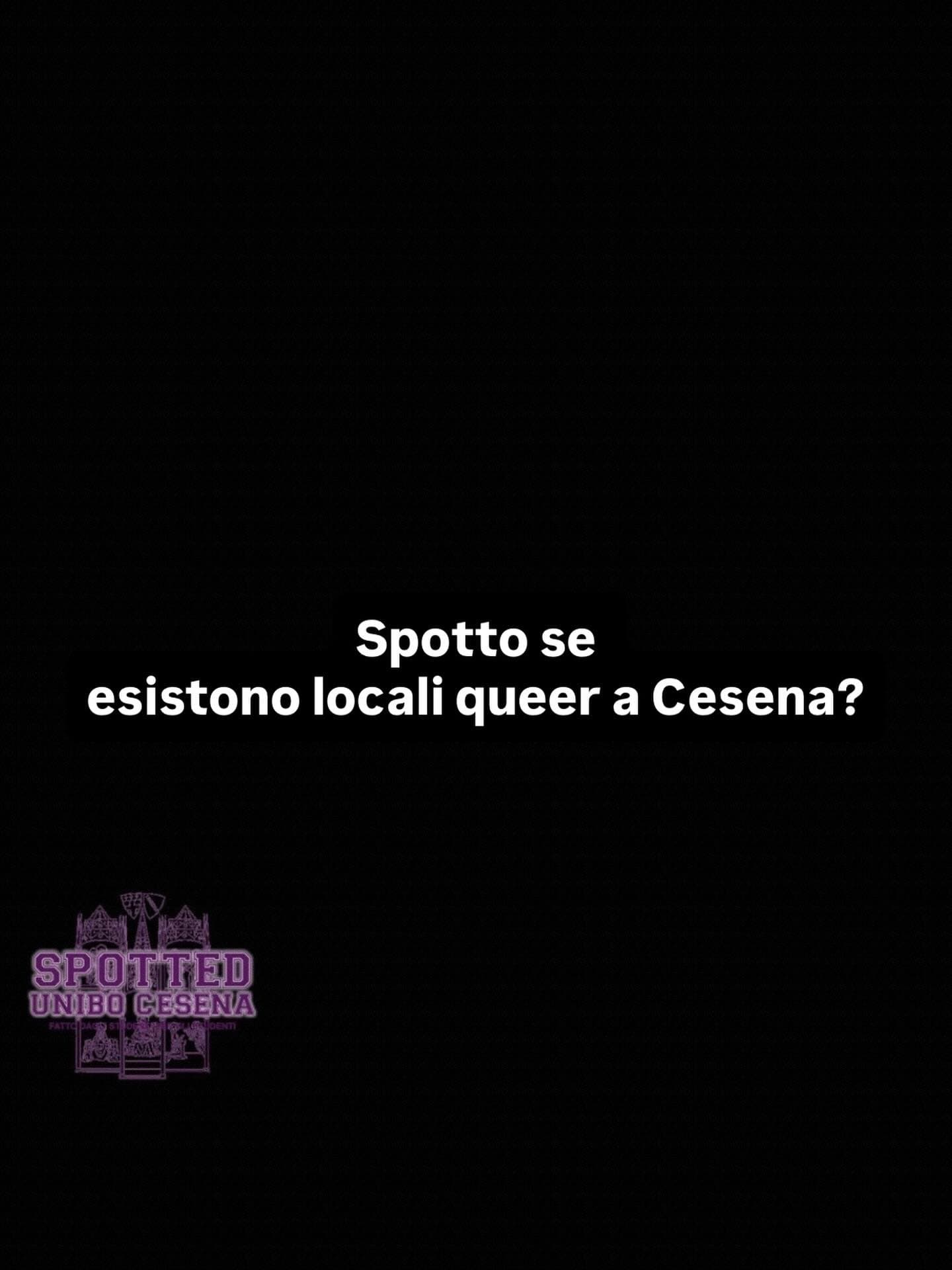 Post: #spotted #Cesena #unibo #cesenaspotted