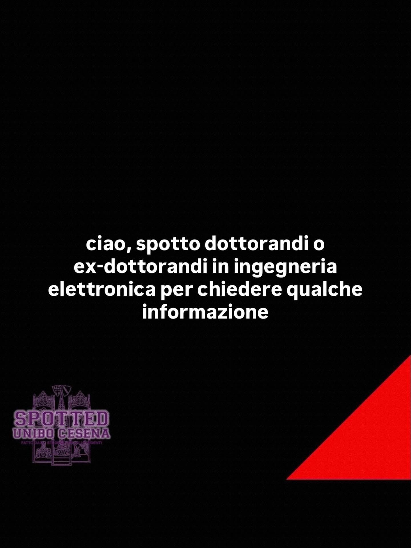 Post: #spotted #Cesena #unibo #cesenaspotted