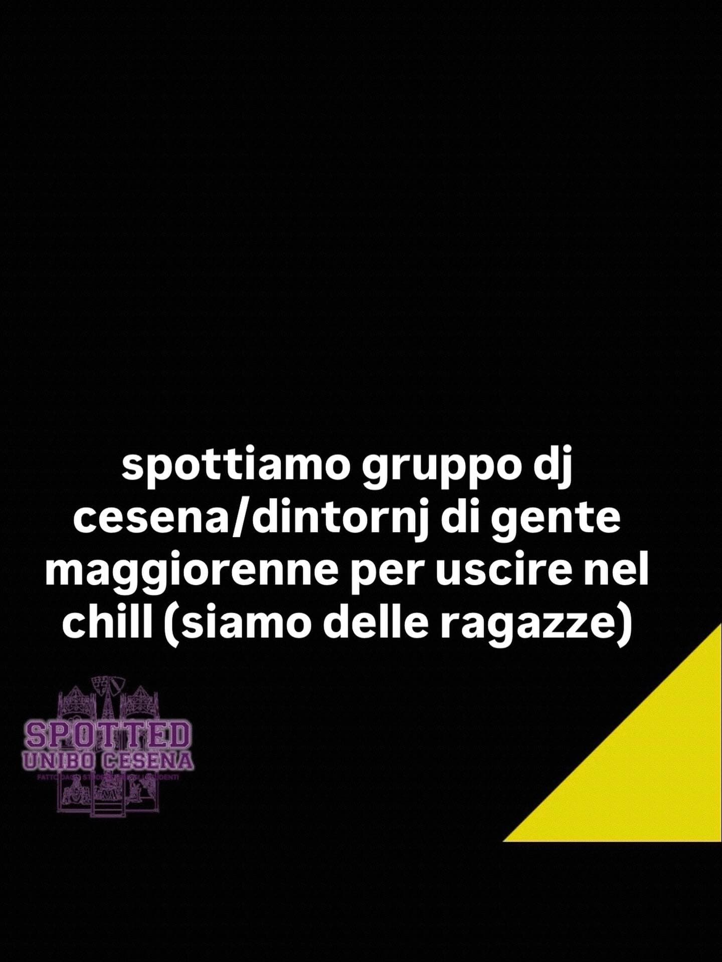 Post: #spotted #Cesena #unibo #cesenaspotted