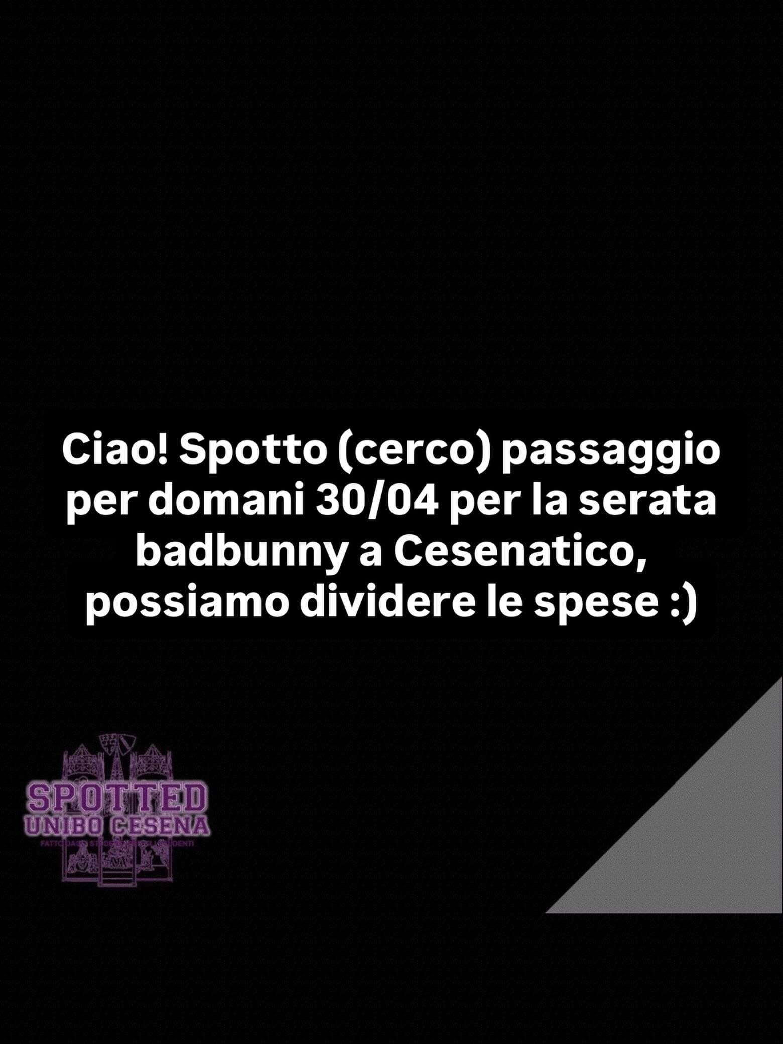 Post: #spotted #Cesena #unibo #cesenaspotted