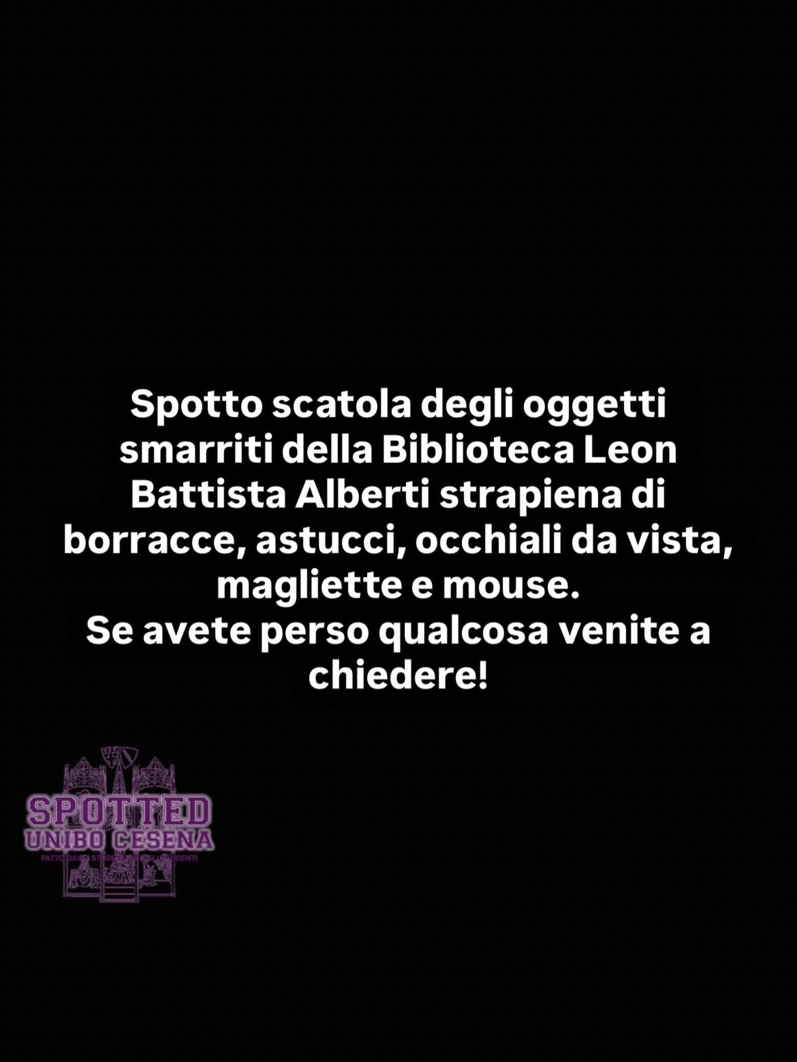 Post: #spotted #Cesena #unibo #cesenaspotted