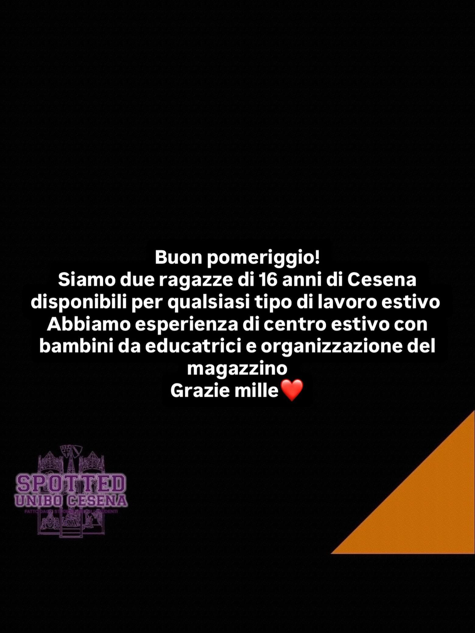 Post: #spotted #Cesena #unibo #cesenaspotted