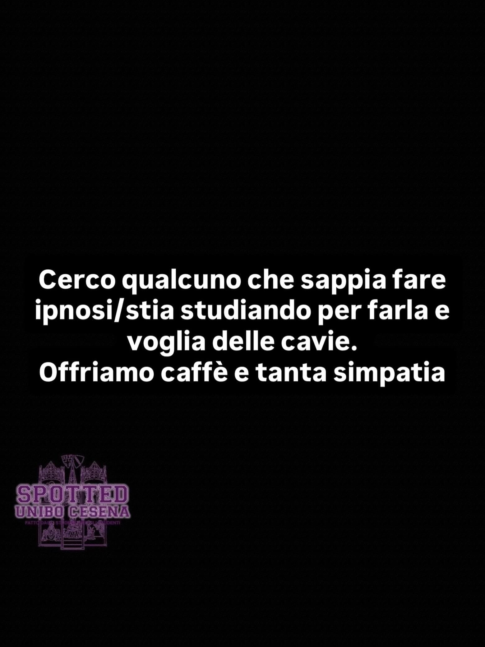 Post: #spotted #Cesena #unibo #cesenaspotted
