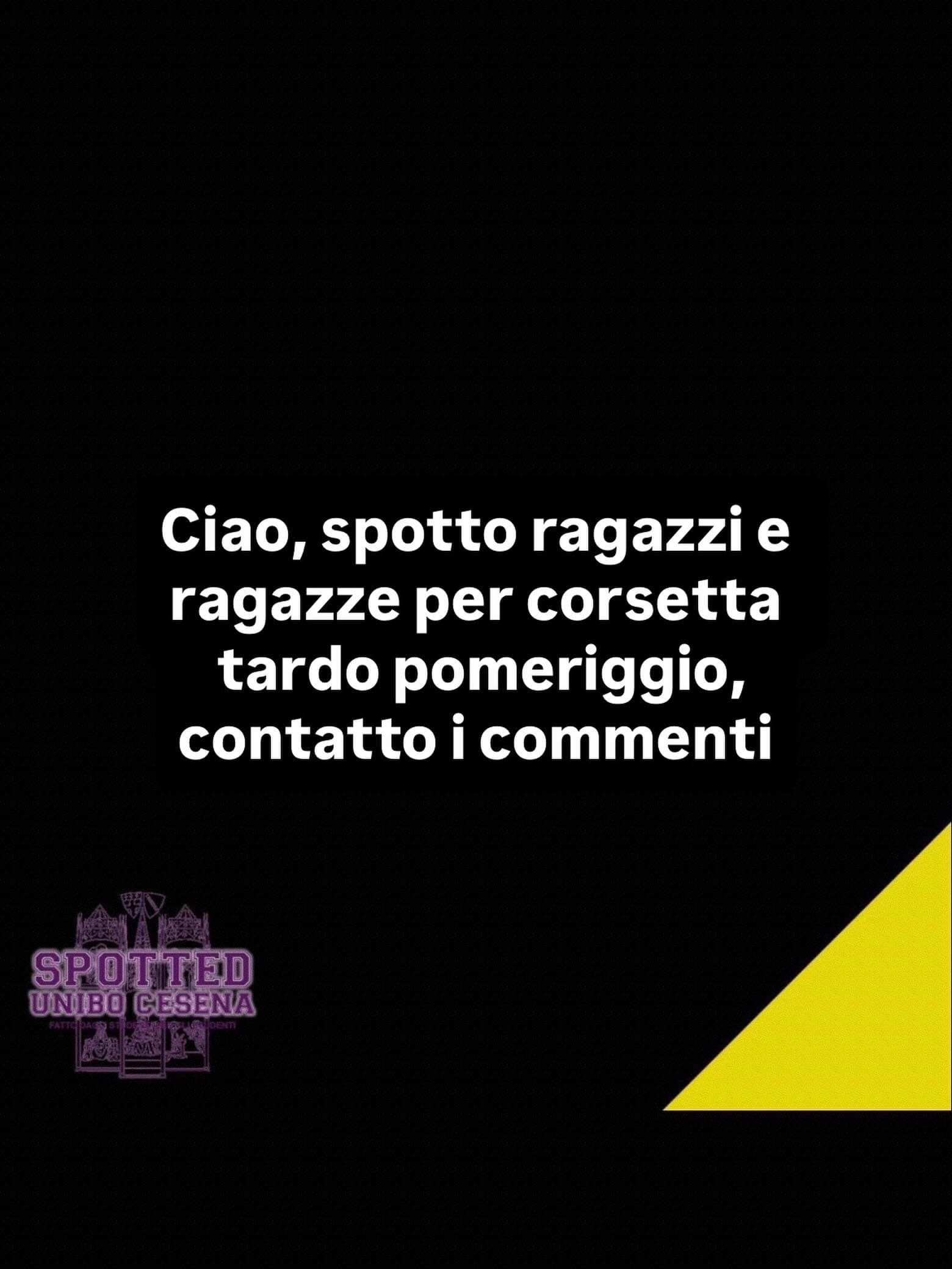 Post: #spotted #Cesena #unibo #cesenaspotted