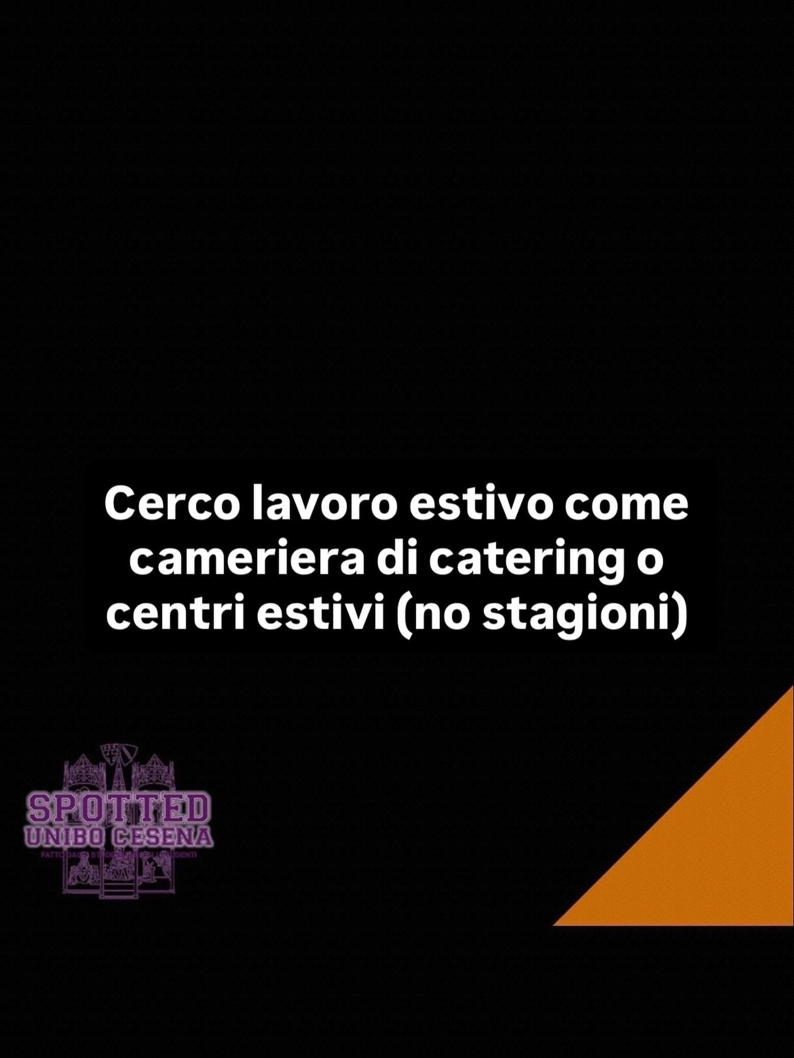 Post: #spotted #Cesena #unibo #cesenaspotted