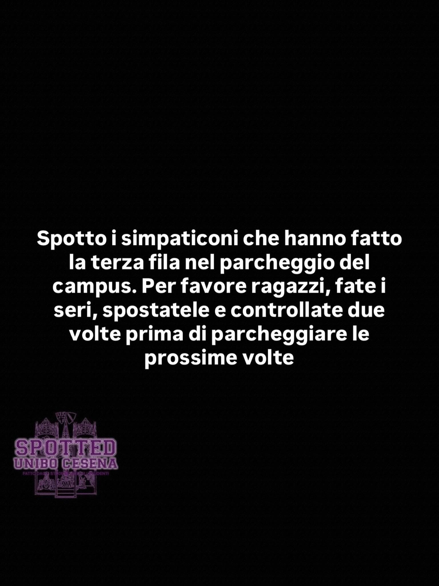 Post: #spotted #Cesena #unibo #cesenaspotted