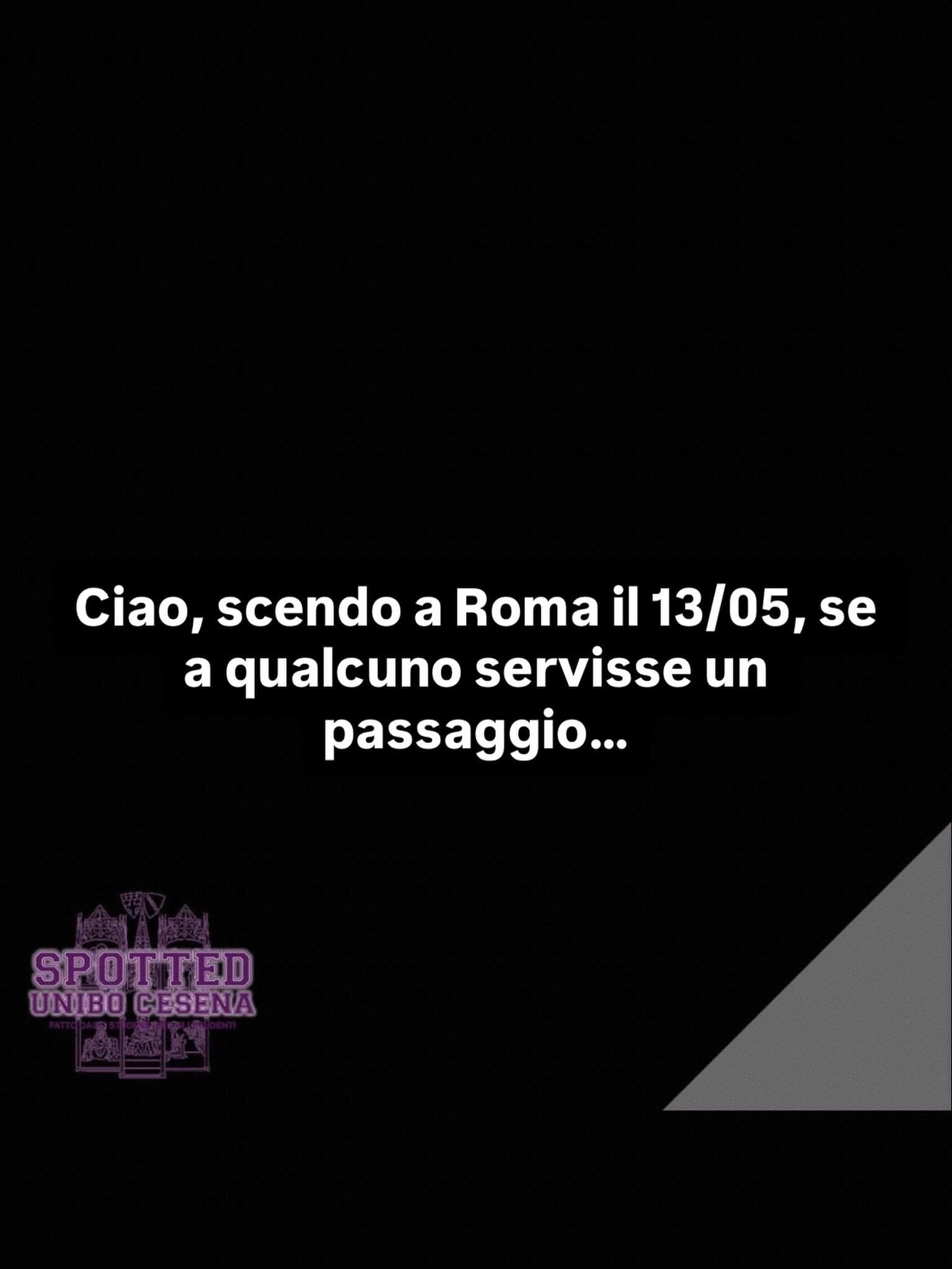 Post: #spotted #Cesena #unibo #cesenaspotted