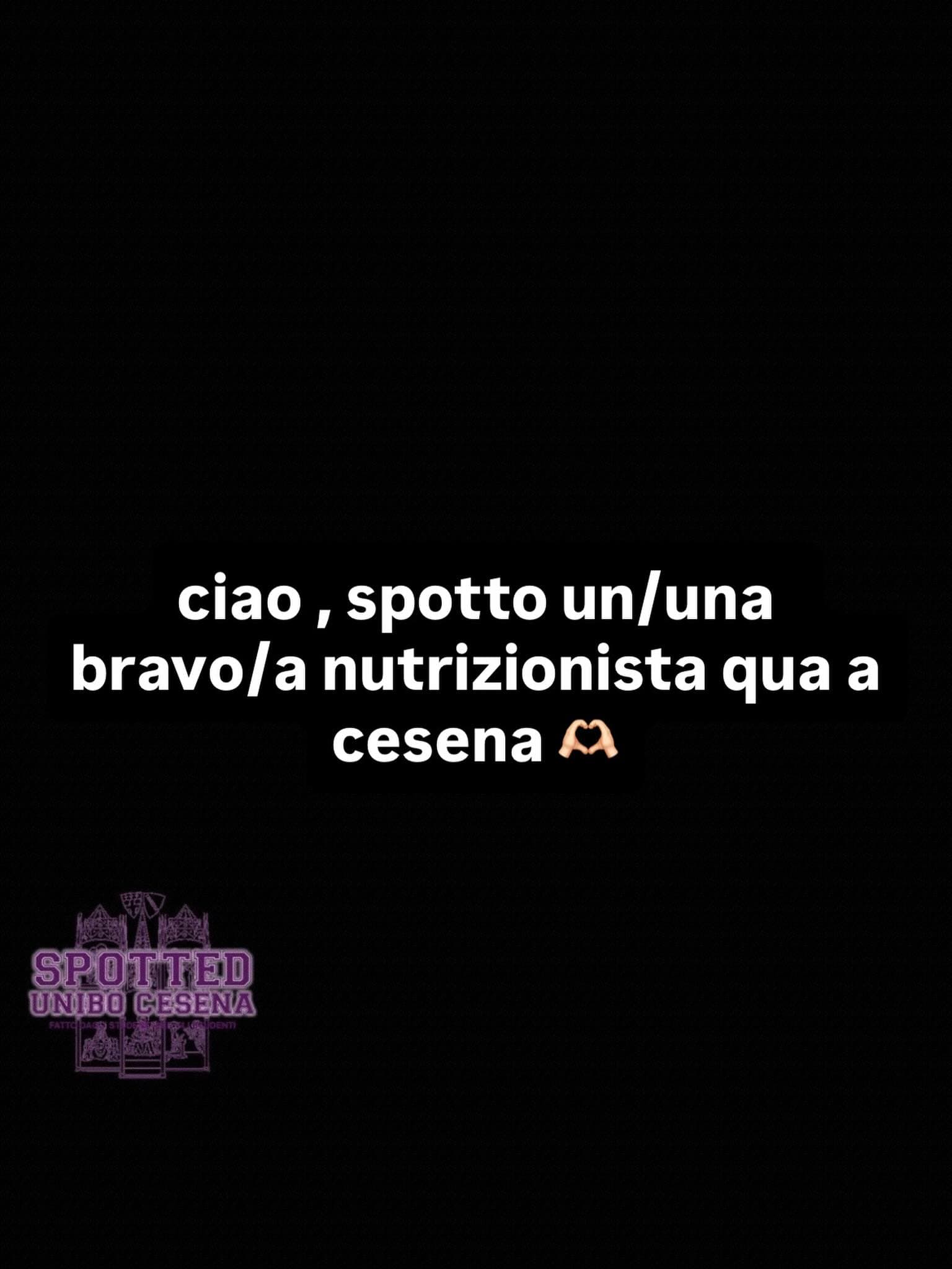 Post: #spotted #Cesena #unibo #cesenaspotted