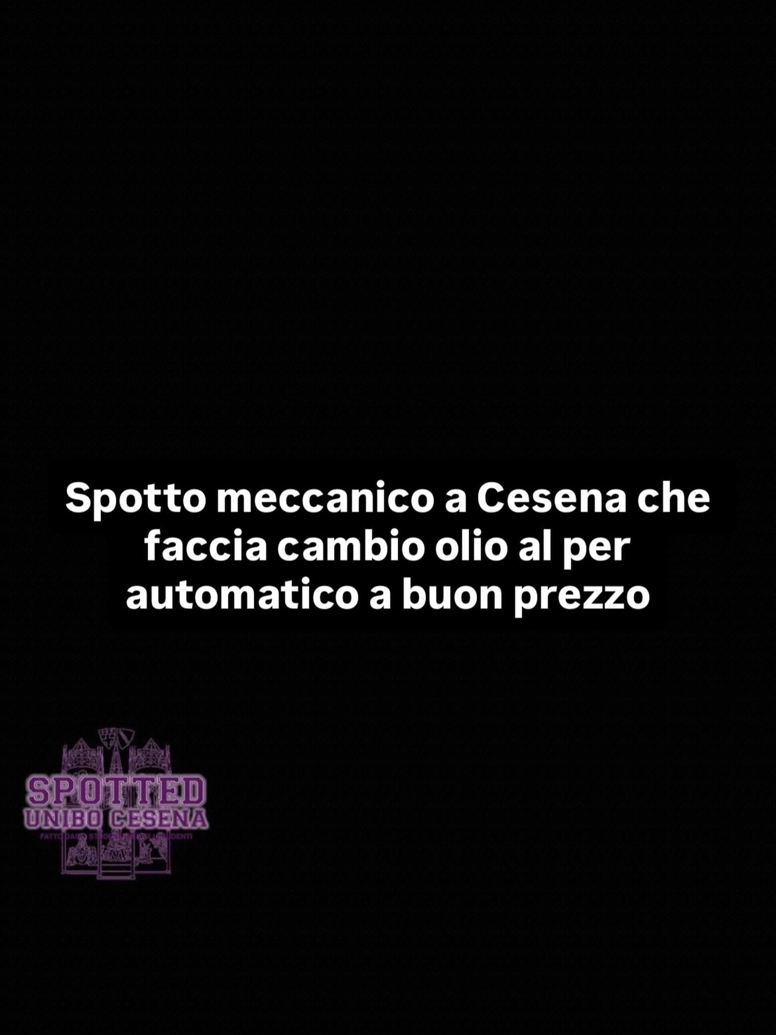 Post: #spotted #Cesena #unibo #cesenaspotted