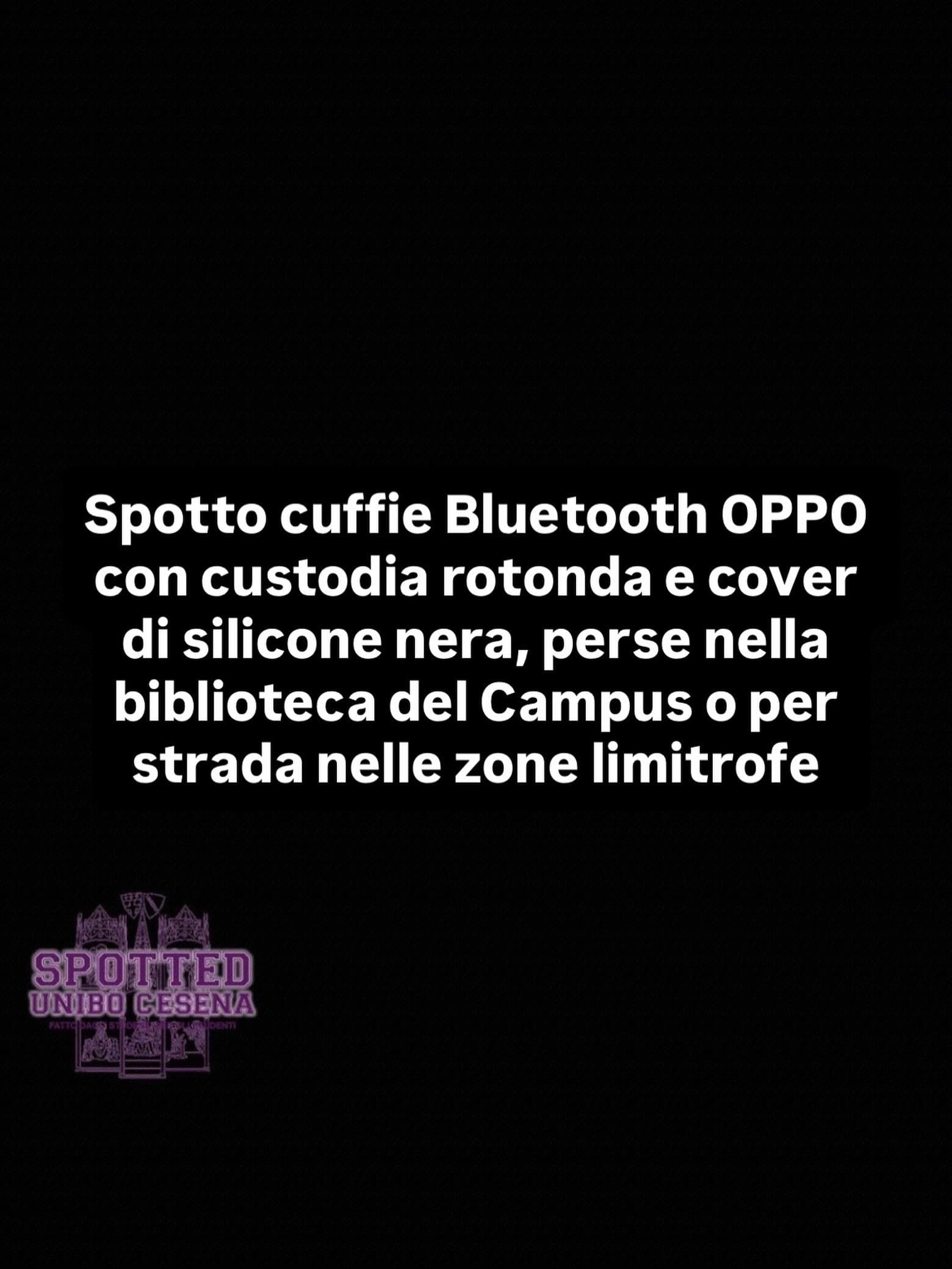 Post: #spotted #Cesena #unibo #cesenaspotted