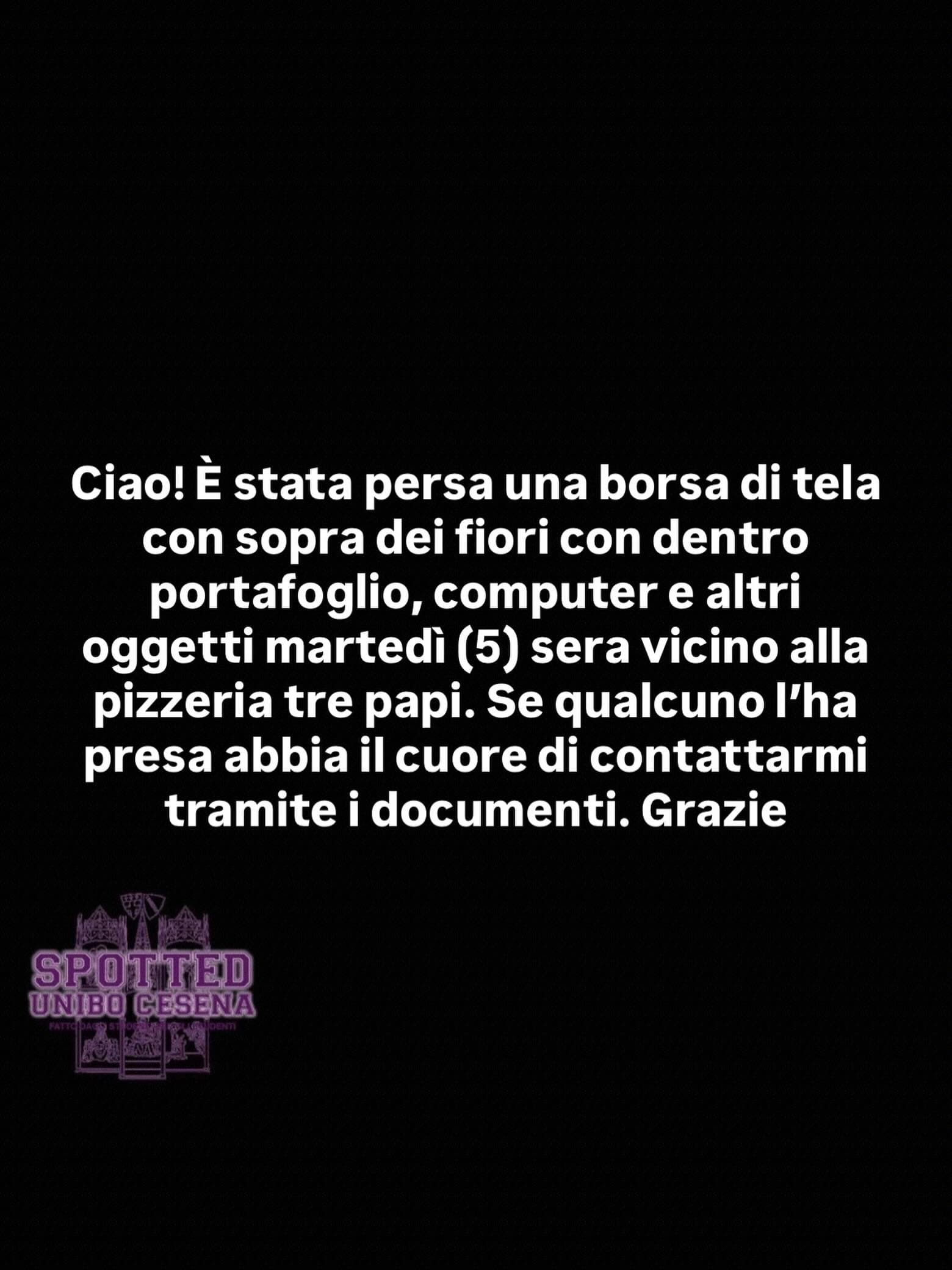 Post: #spotted #Cesena #unibo #cesenaspotted
