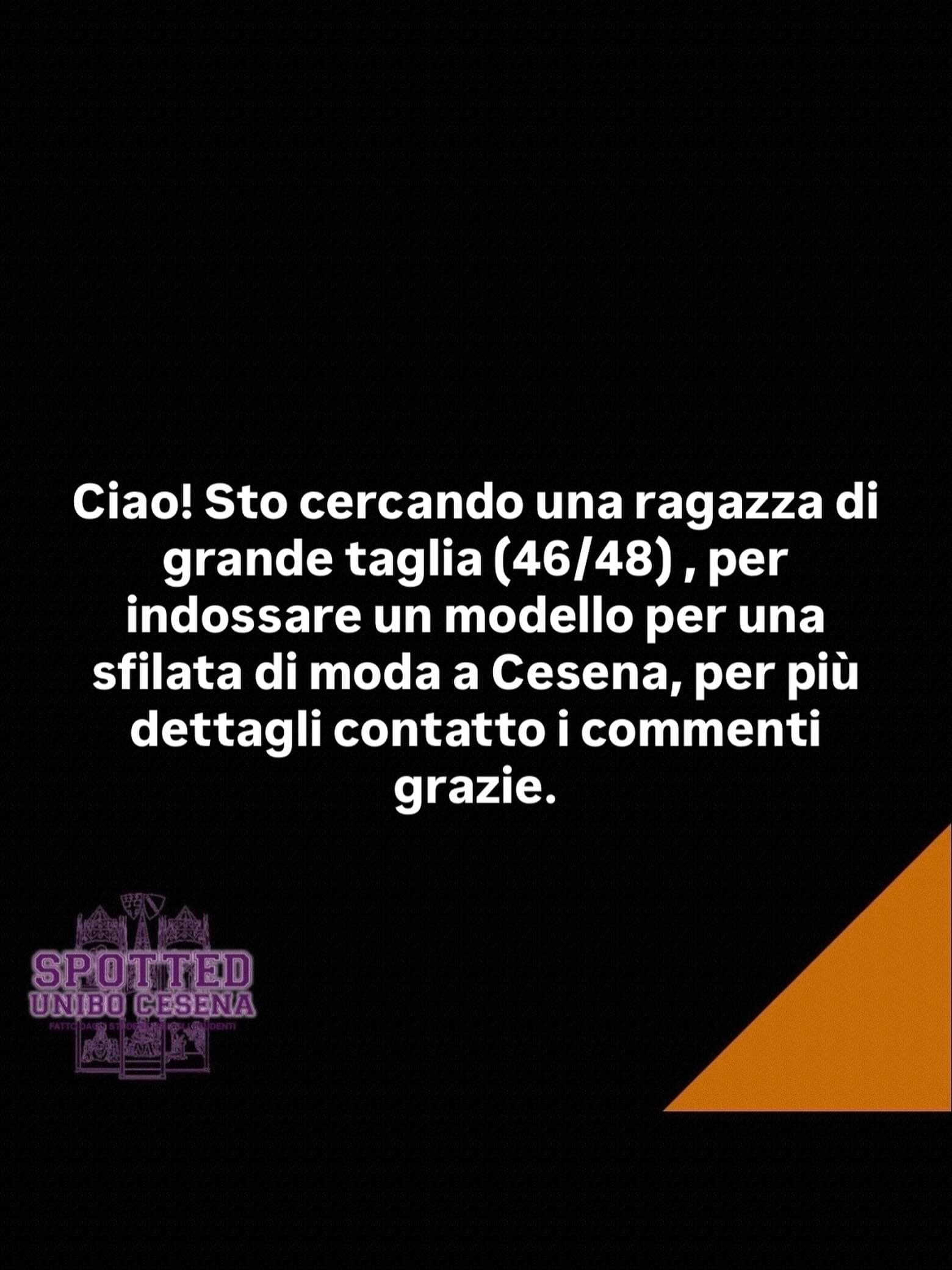 Post: #spotted #Cesena #unibo #cesenaspotted