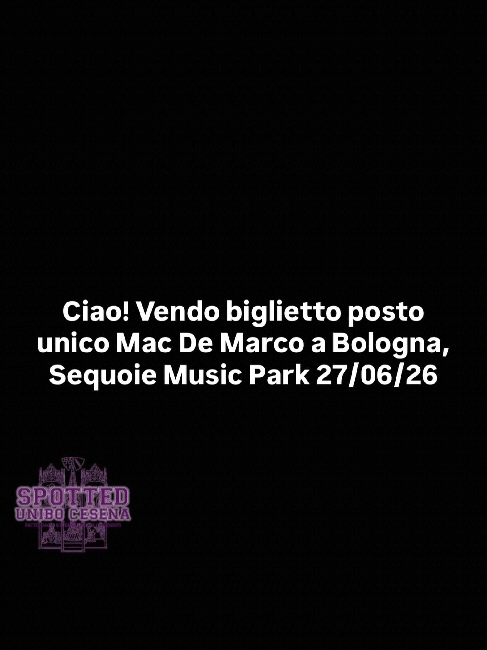 Post: #spotted #Cesena #unibo #cesenaspotted