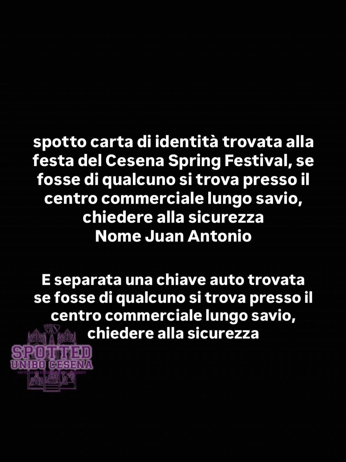 Post: #spotted #Cesena #unibo #cesenaspotted