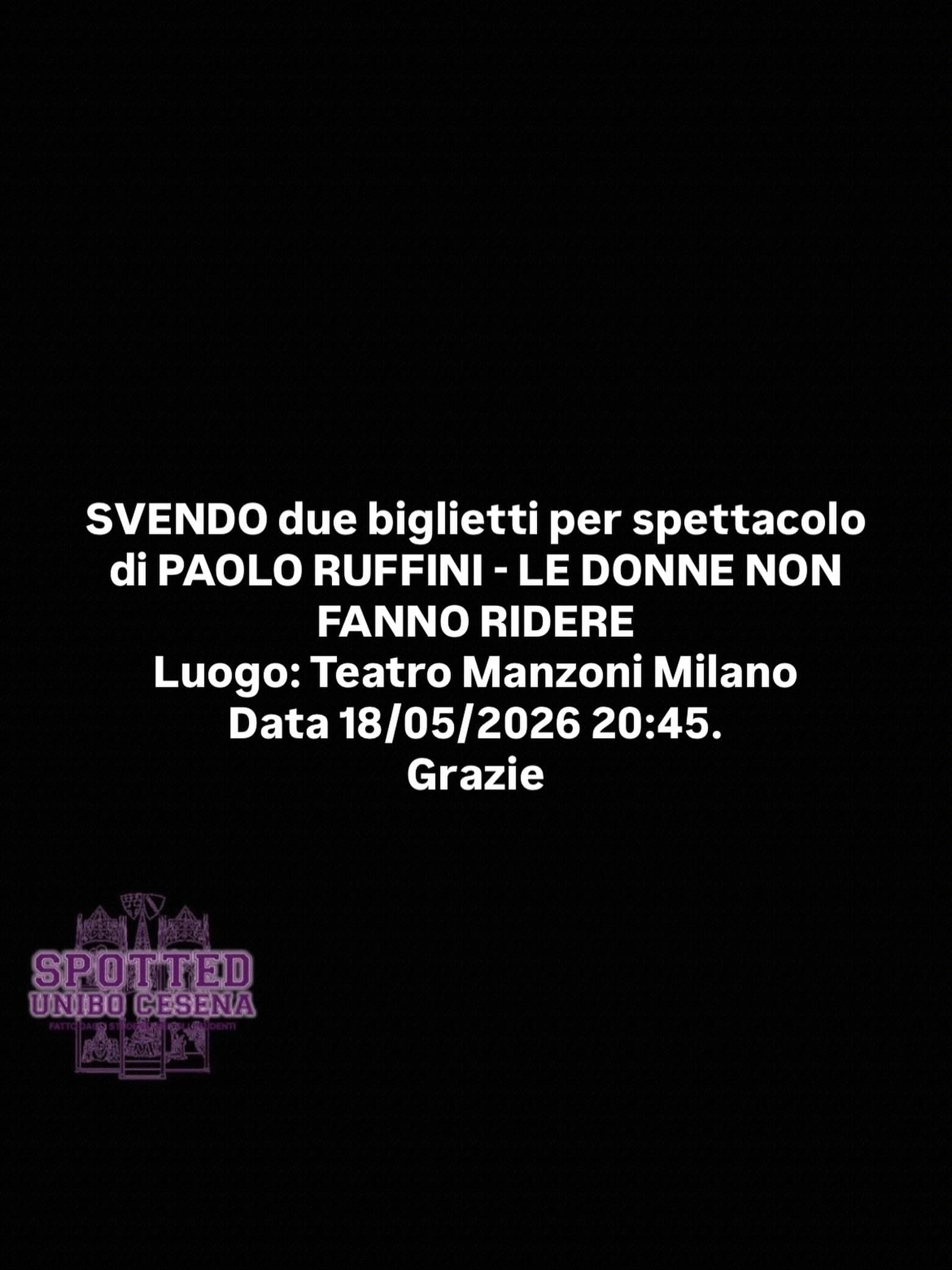 Post: #spotted #Cesena #unibo #cesenaspotted
