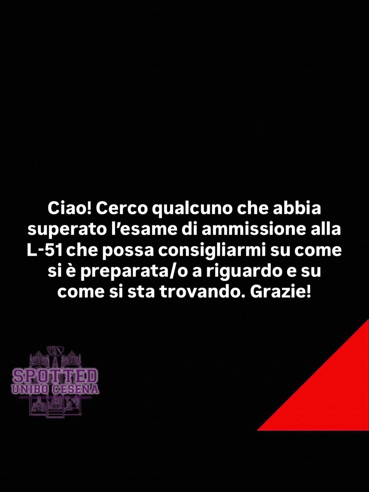 Post: #spotted #Cesena #unibo #cesenaspotted