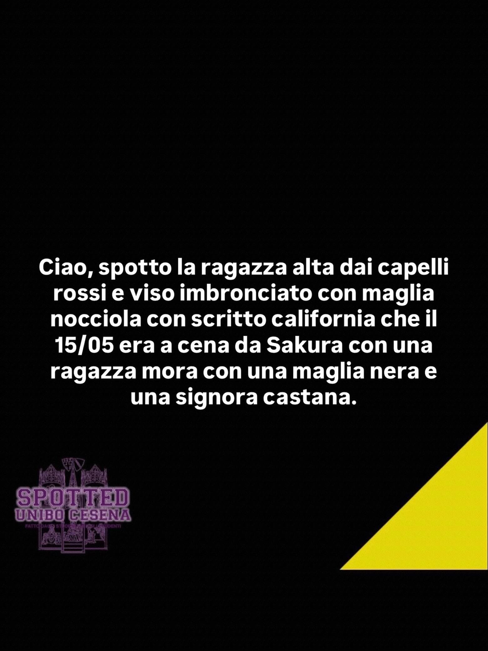 Post: #spotted #Cesena #unibo #cesenaspotted