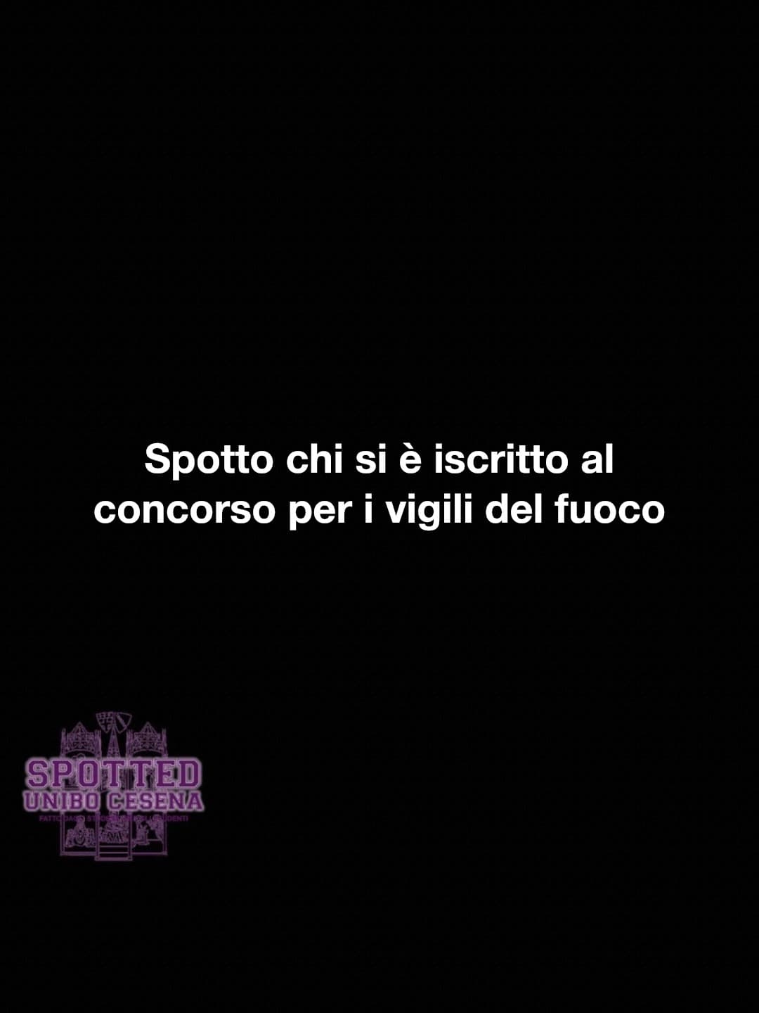 Post: Spotto chi si è iscritto al concorso per i vigili del fuoco

#spotted #Cesena #unibo #cesenaspotted