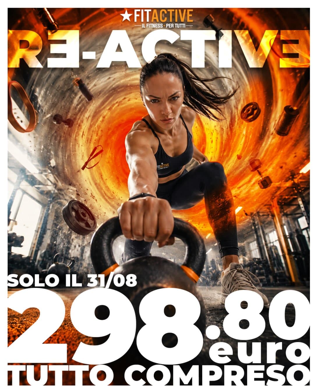 Post: Sconto in palestra dagli amici di @fitactivecesena 💪🔥
A 5 minuti dal Campus!

#spotted #Cesena #unibo #cesenaspotted #gym fitactive palest…